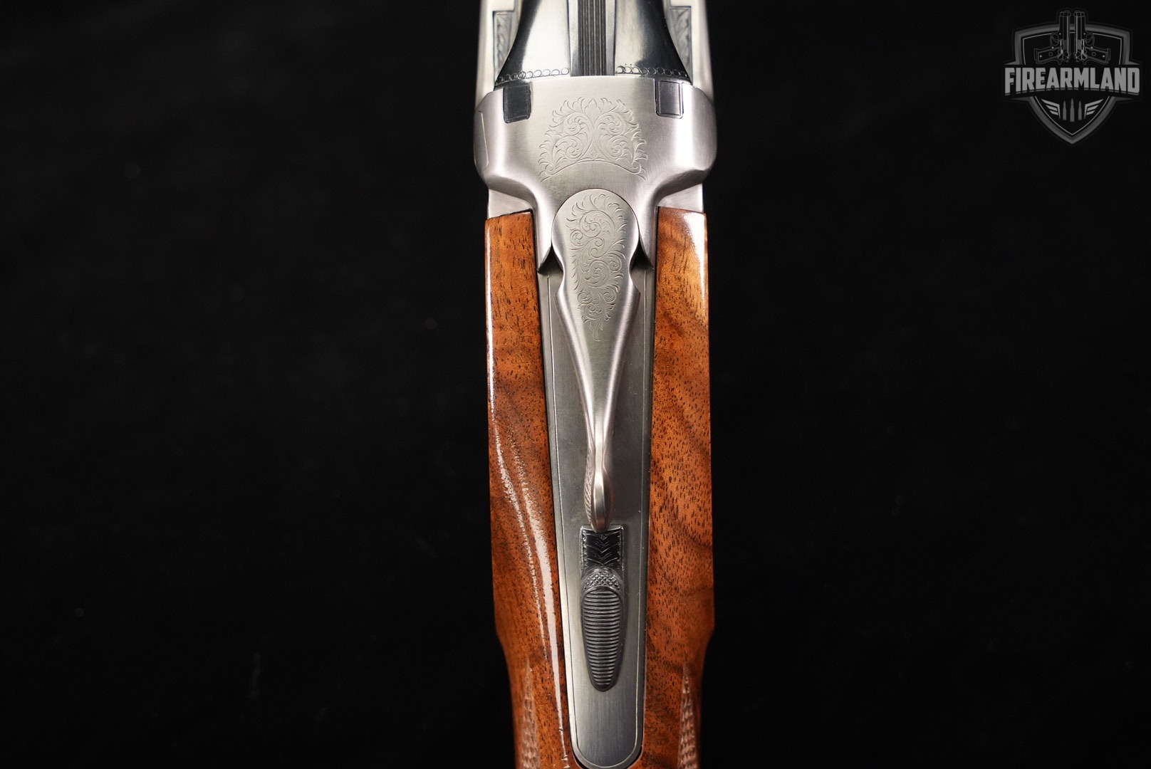 SKB Model 885 Sporting 12-Gauge Satin Silver & Walnut M885 JAPAN O/U +CASE-img-23