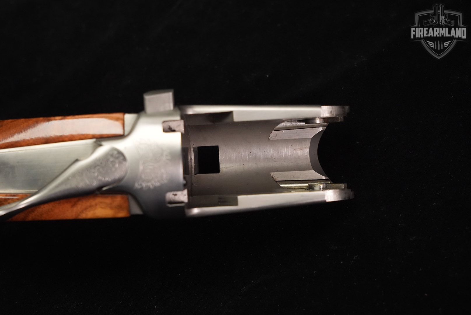 SKB Model 885 Sporting 12-Gauge Satin Silver & Walnut M885 JAPAN O/U +CASE-img-31