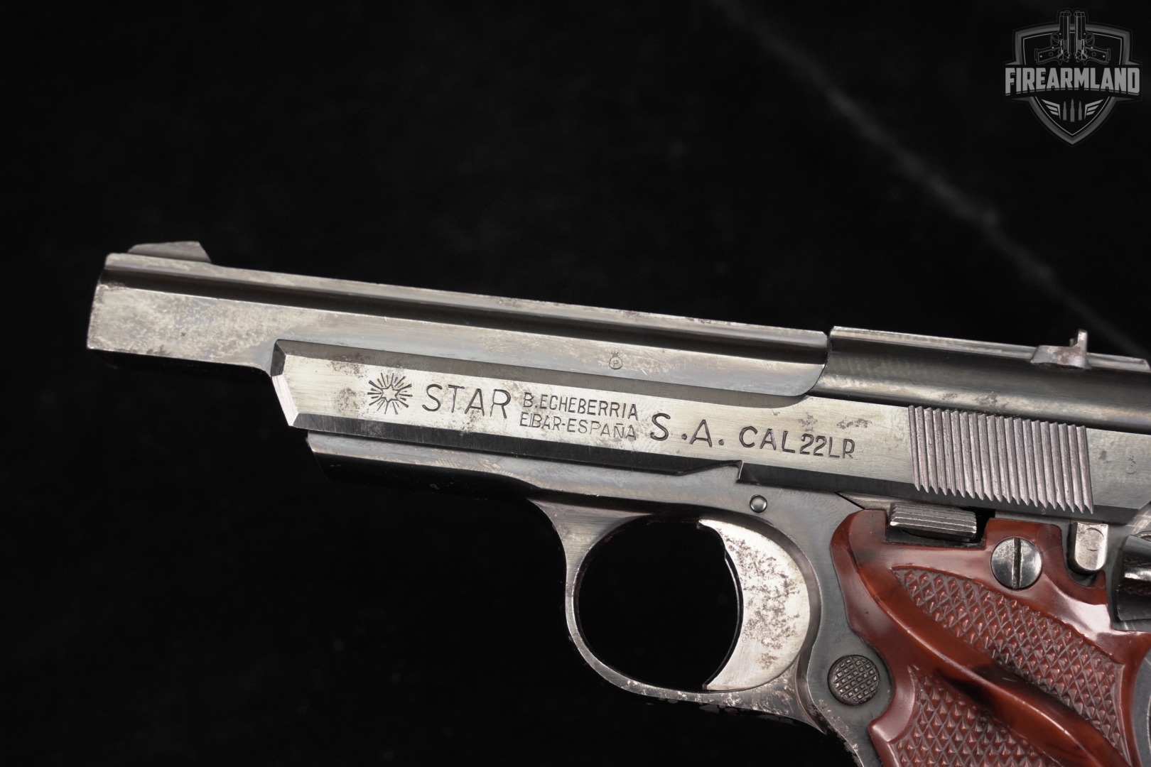 LIMITED Star FR 22LR 4" Blued SPANISH +ORIG CASE-img-14