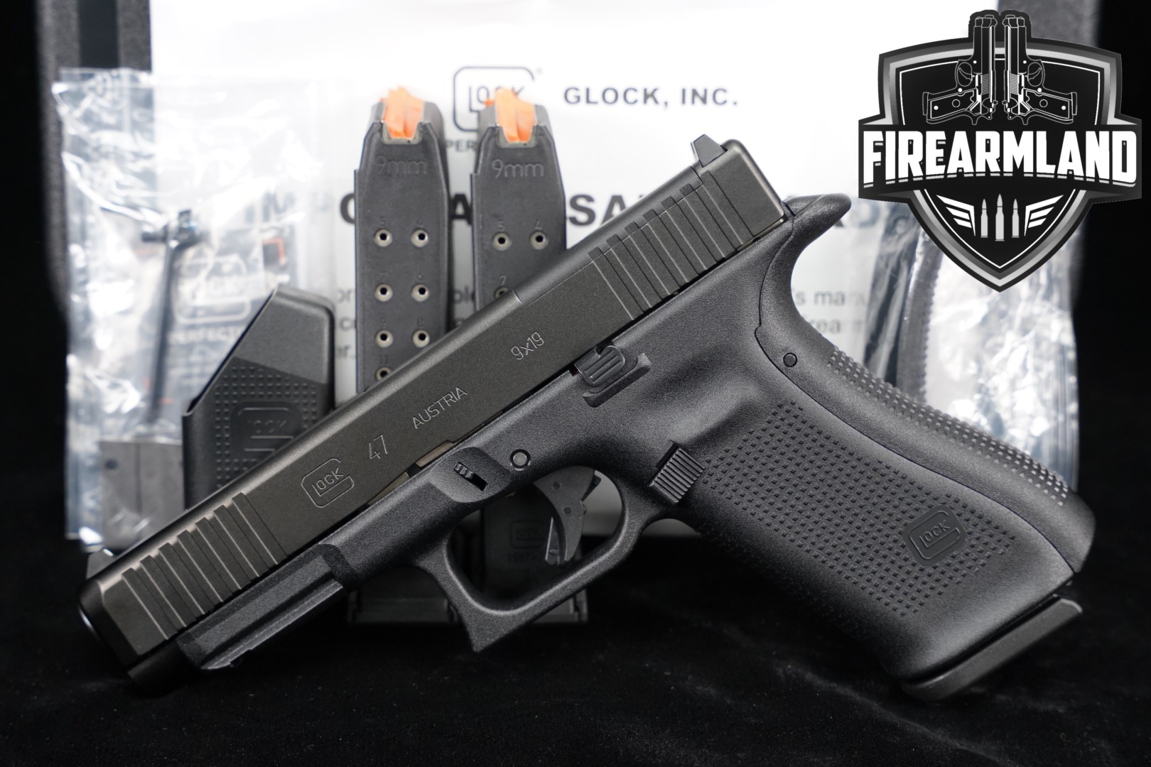 Glock G47 Gen5 MOS 9mm Luger Black in Excellent Condition Thumbnail