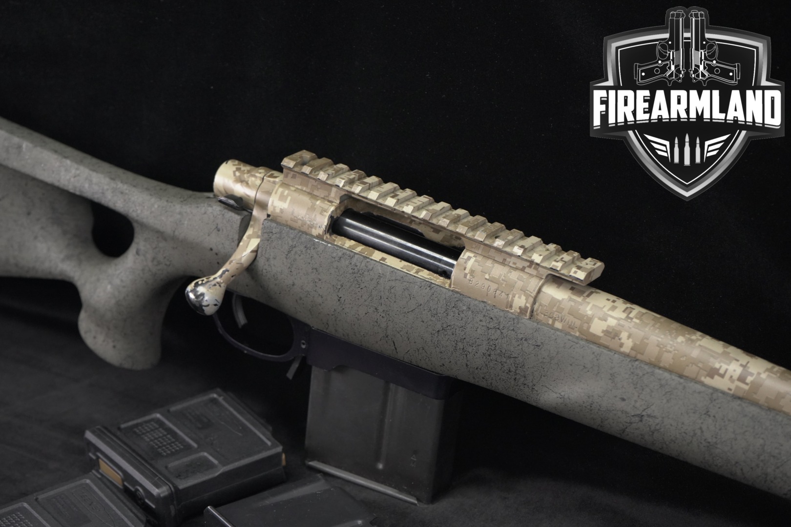 Howa Model 1500 .308 Win. Desert Tan Digital Camo in Good Condition Thumbnail