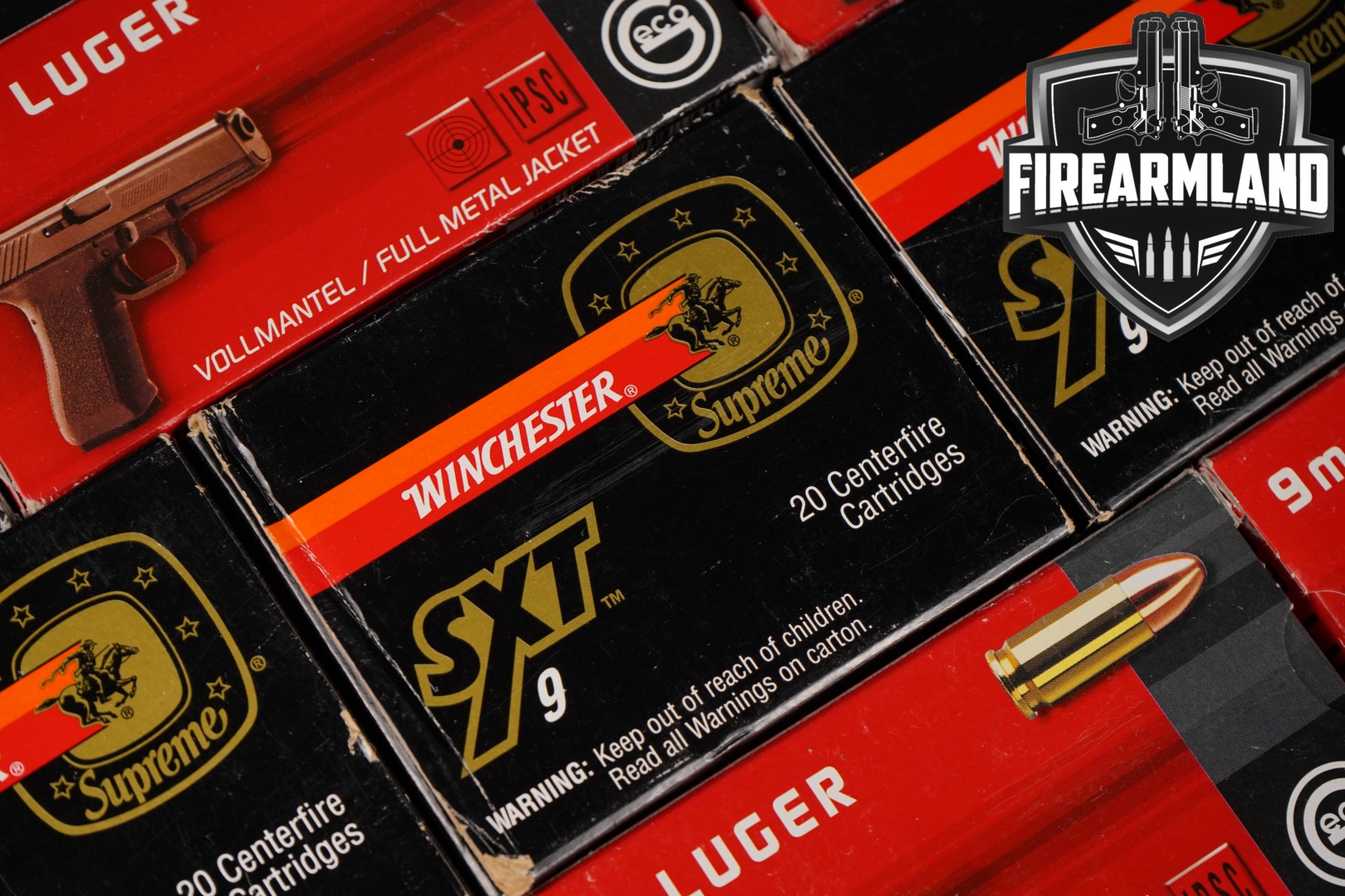 Multiple Manufacturers 9mm ammo 9mm Luger in New - Old Stock Condition Thumbnail