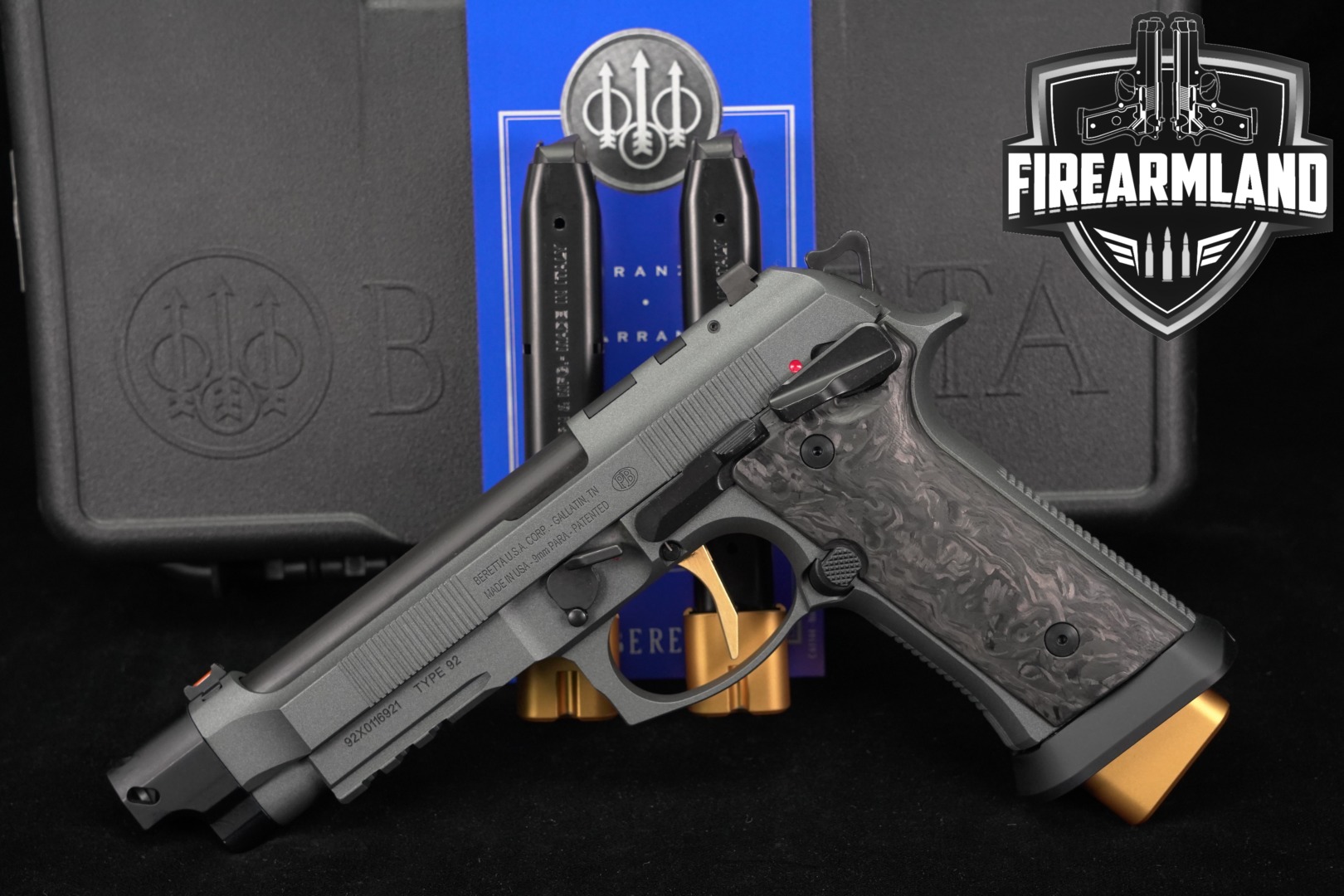 Beretta 92XI SAO Corsa, Davidson’s Exclusive 9mm Luger Gray in Excellent Condition Thumbnail