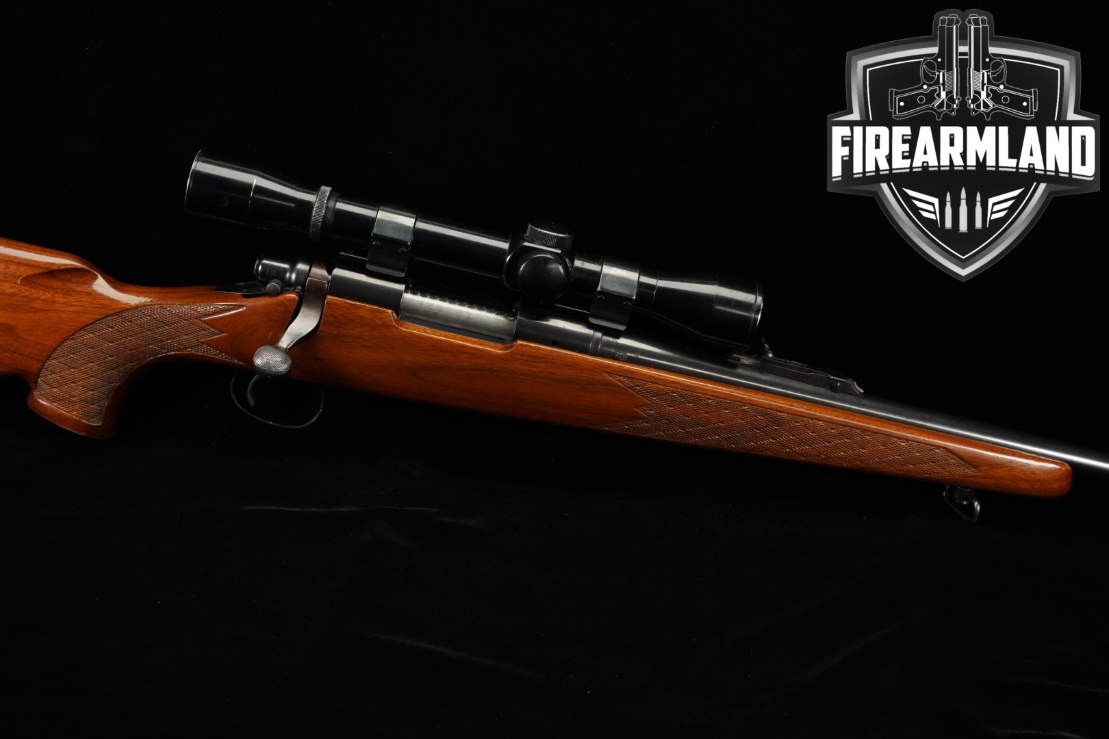 Remington Model 700 ADL .243 Win. Blued & Walnut in Good Condition Thumbnail