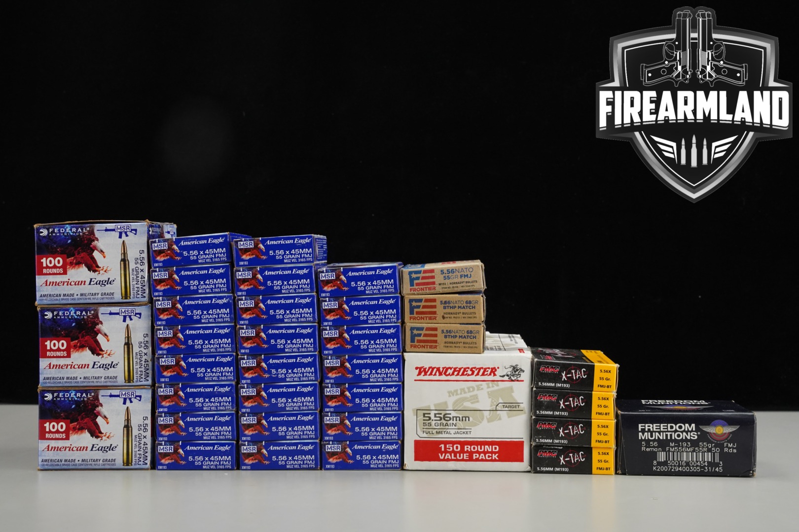 Multiple Manufacturers 5.56 NATO AMMO 5.56mm NATO in New - Old Stock Condition Thumbnail