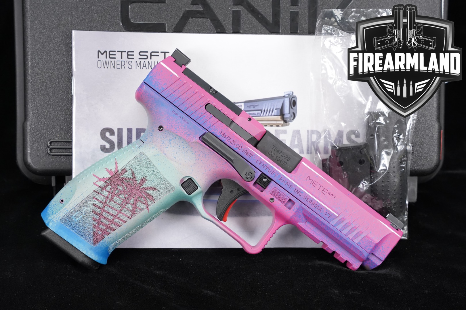 Canik METE SFT One Series, Miami 9mm Luger Miami Multicolor in Excellent Condition Thumbnail