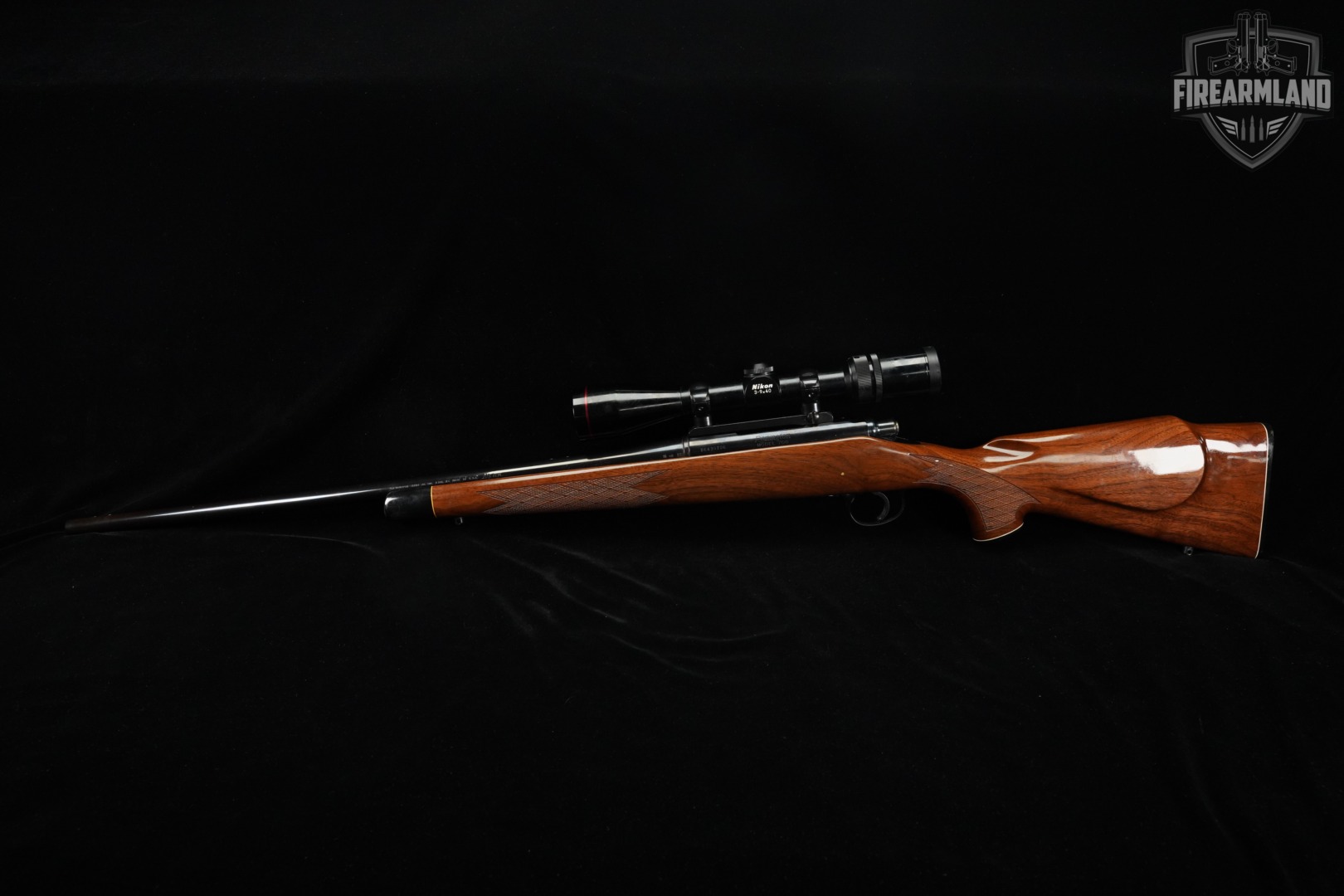 Remington Model 700 BDL 223 Rem 24" Blued & Walnut M700 +NIKON SCOPE-img-2