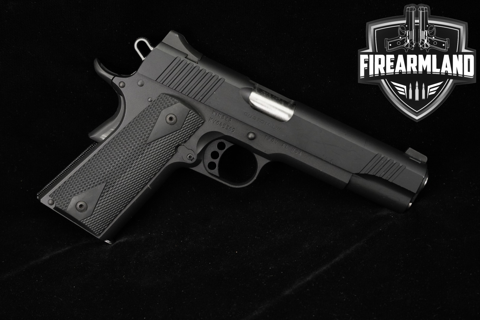 Kimber Custom LW 45 ACP 1911 5" Stainless-img-0