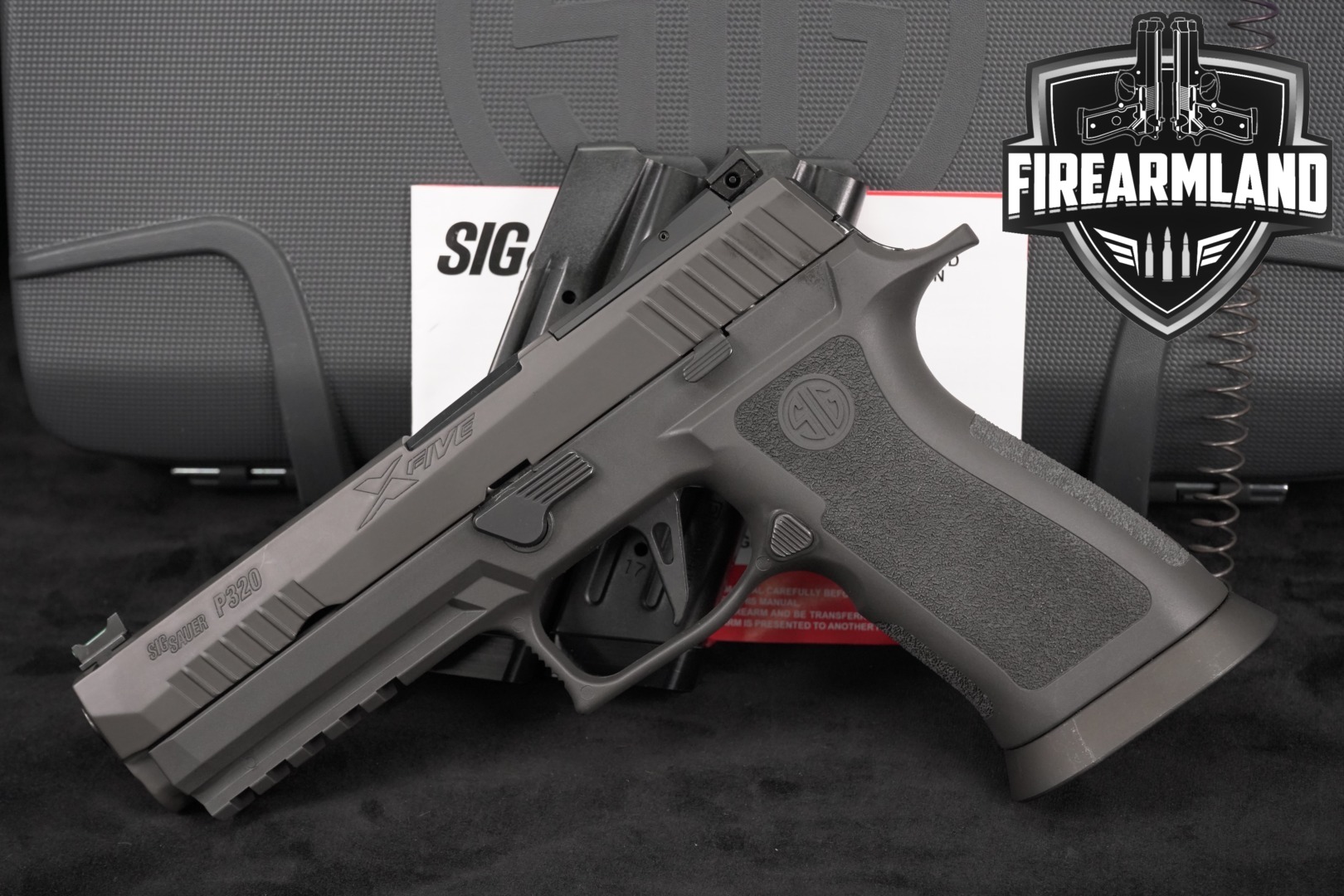 2024 Sig Sauer P320 XFIVE Legion R2 9mm Luger Legion Gray in Excellent Condition Thumbnail