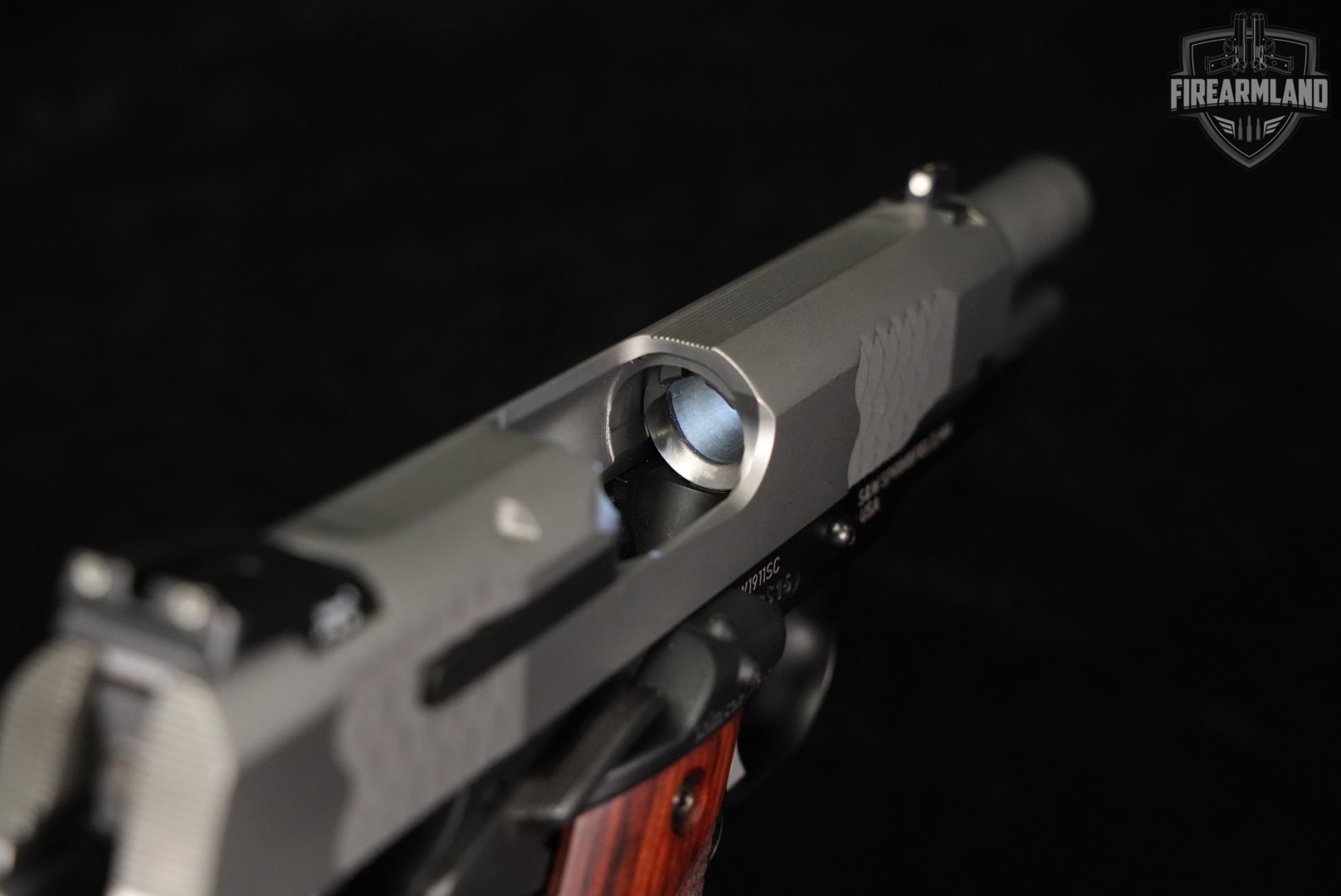 Smith & Wesson SW1911SC E-Series 45 ACP S&W SW 1911 SC +ORIG CASE & HOLSTER-img-10
