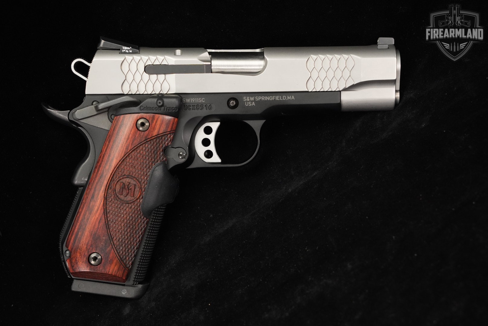 Smith & Wesson SW1911SC E-Series 45 ACP S&W SW 1911 SC +ORIG CASE & HOLSTER-img-4