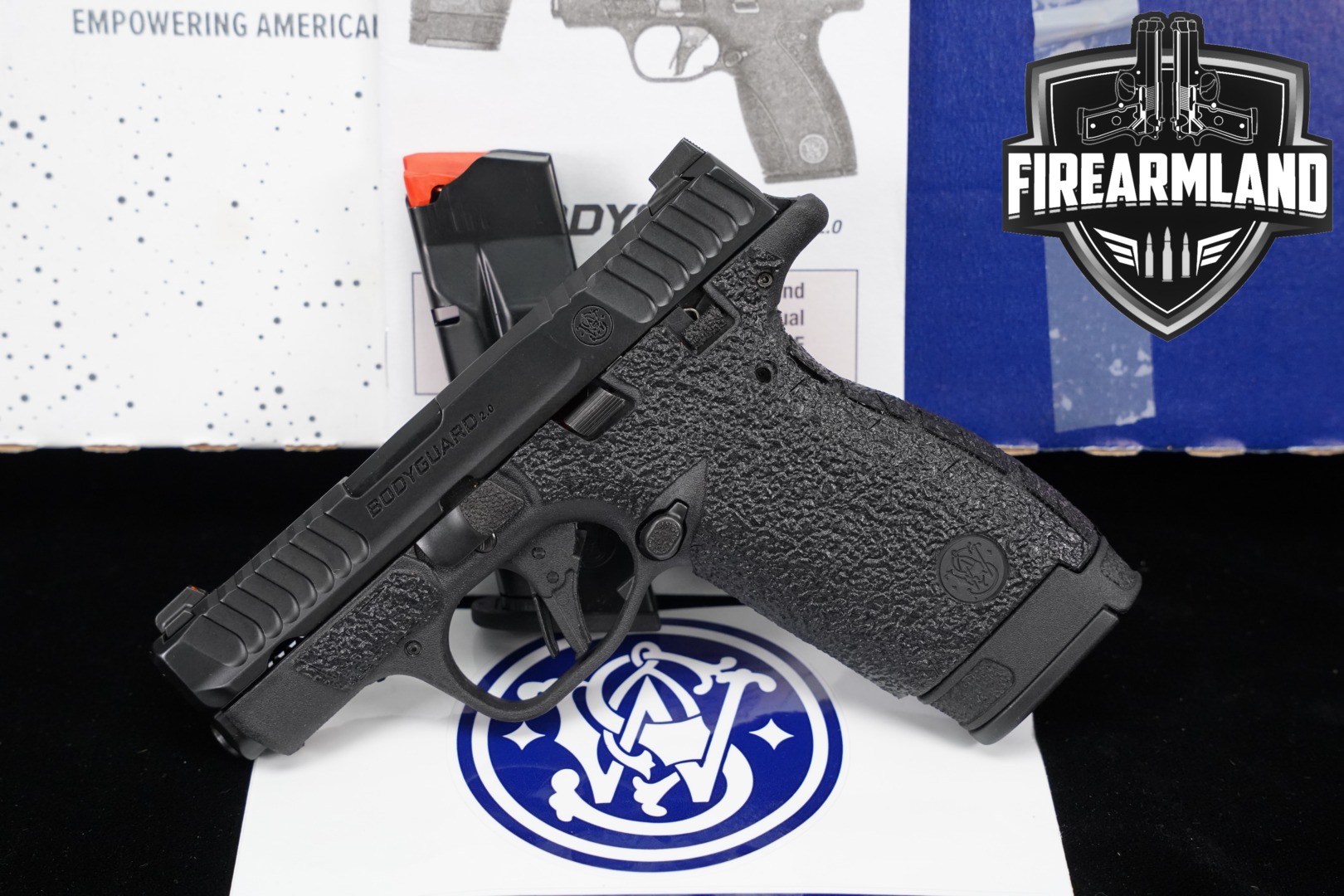Smith & Wesson (S&W) Bodyguard 2.0 Manual Thumb Safety .380 ACP Black in Very Good Condition Thumbnail