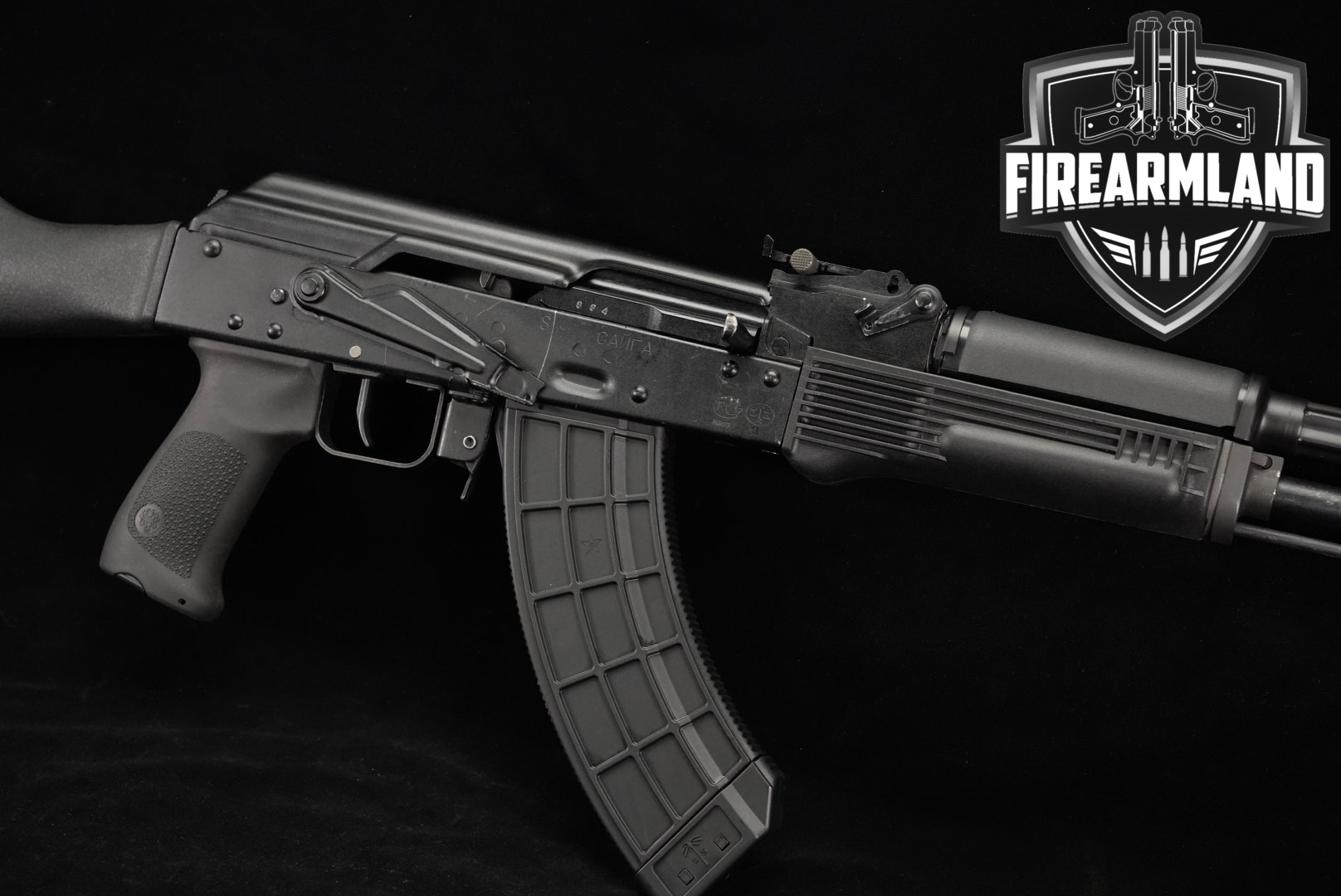 Izhmash Saiga 7.62x39 7.62x39 Black in Very Good Condition Thumbnail