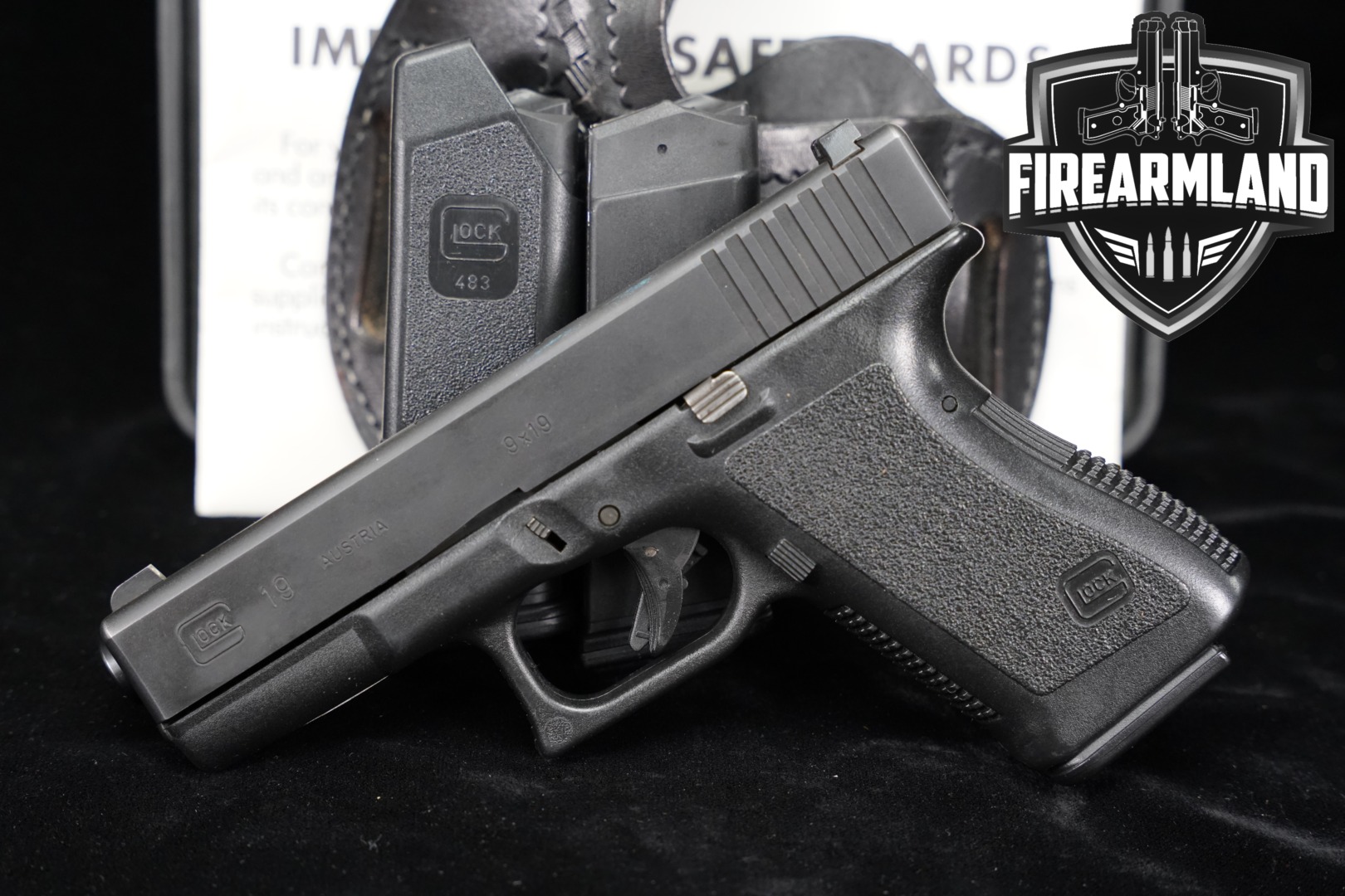 Glock G19 Gen 2 9mm Luger Black in Very Good Condition Thumbnail