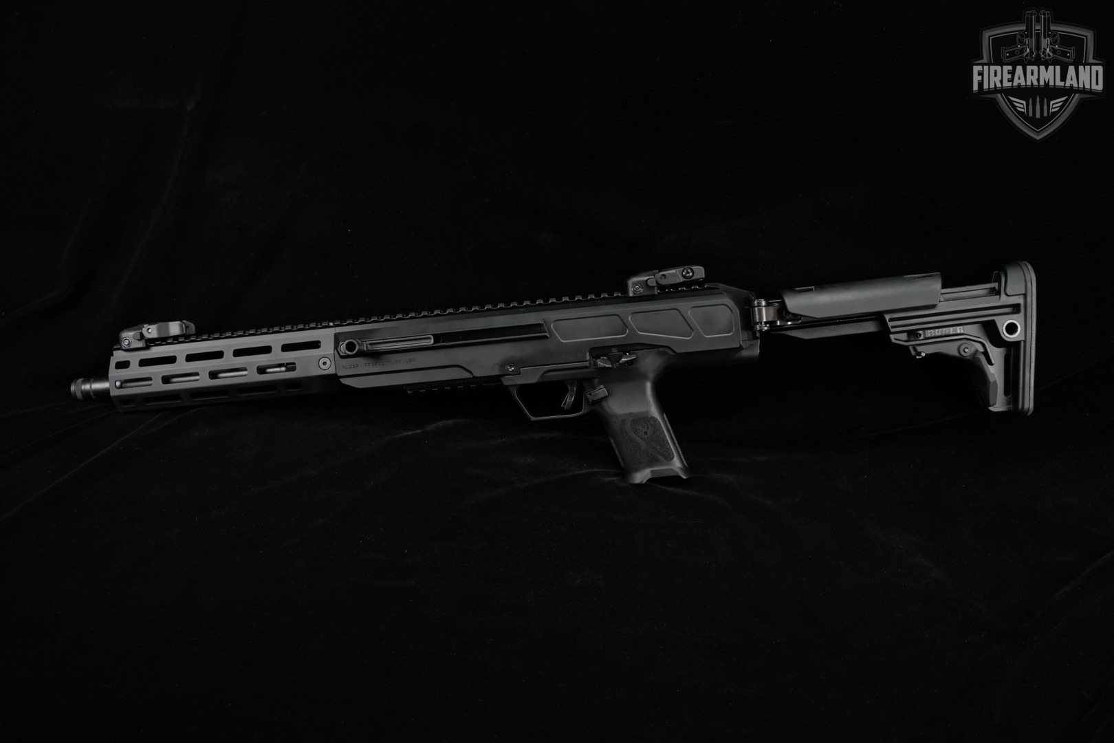 Ruger LC Carbine 10mm 16.25" NITRIDED THREADED M-LOK SIDE-FOLDER-img-6