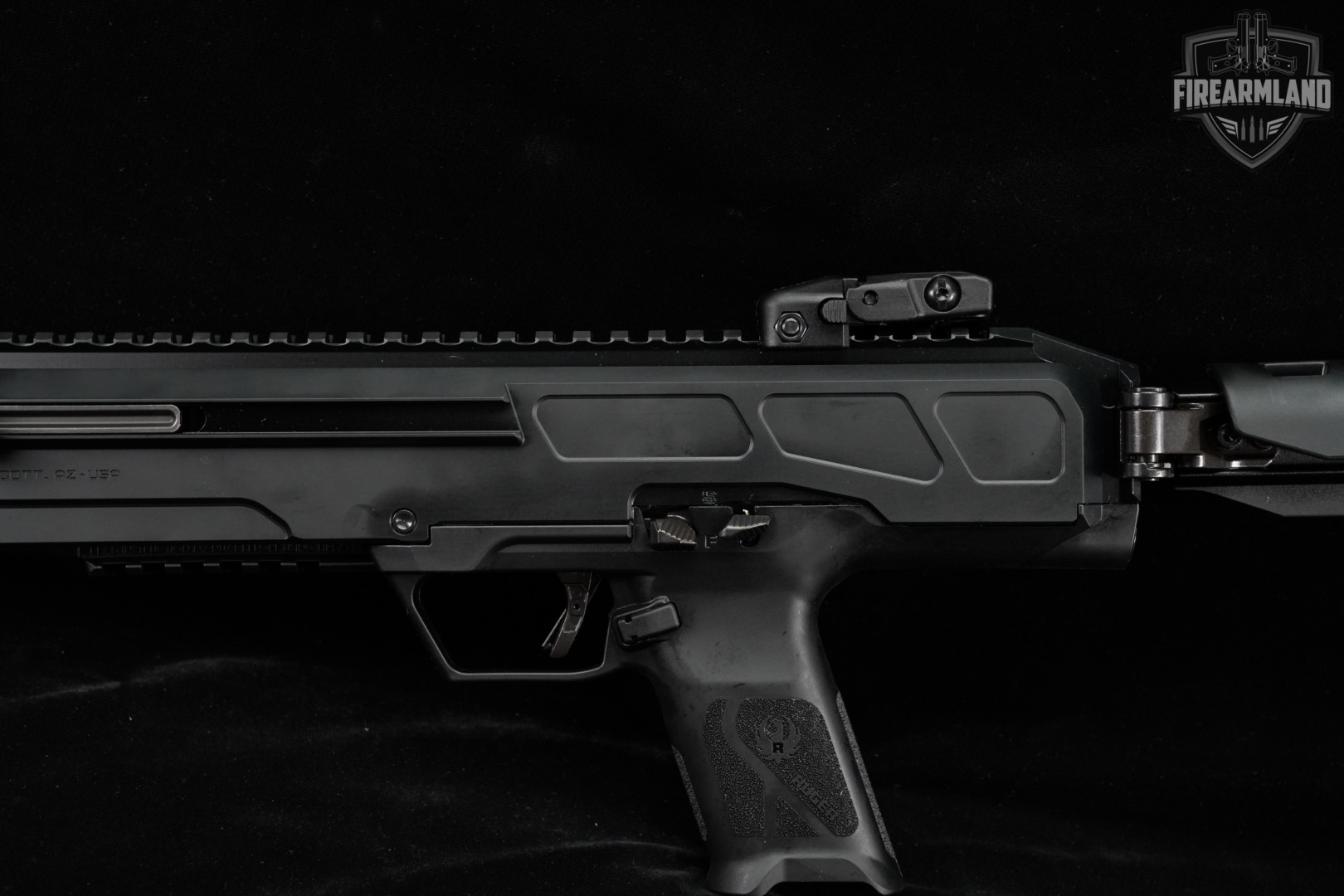 Ruger LC Carbine 10mm 16.25" NITRIDED THREADED M-LOK SIDE-FOLDER-img-8