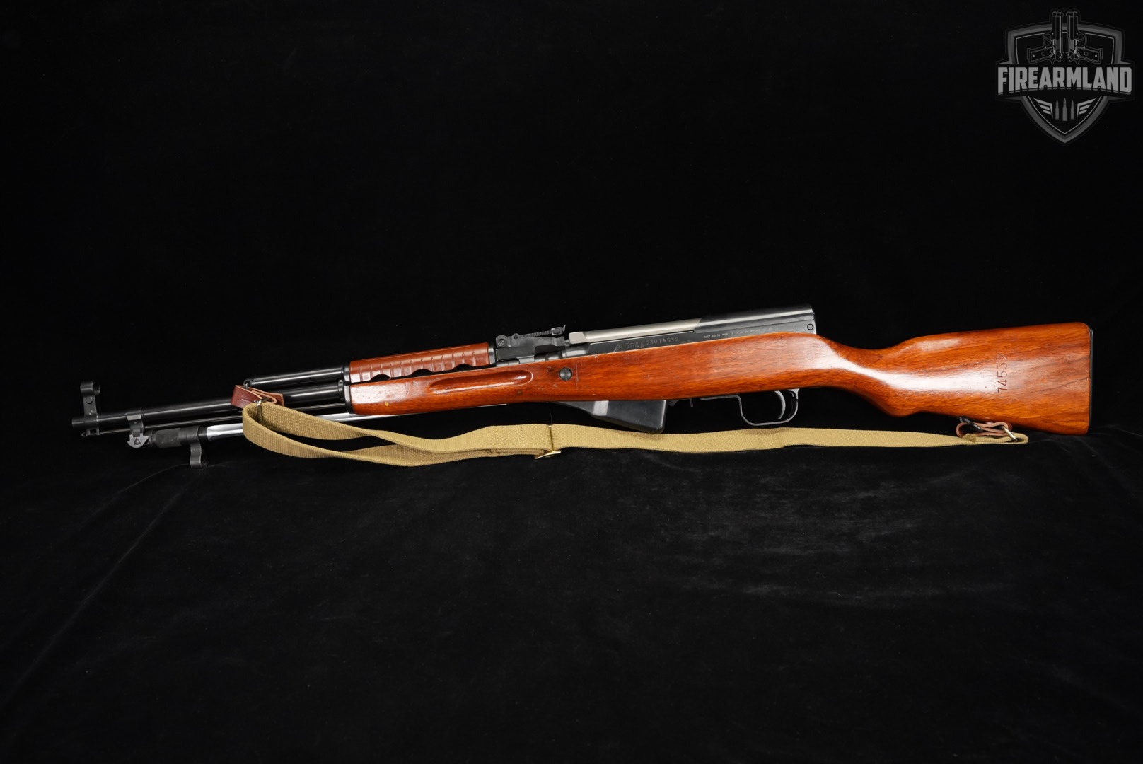 1978 Jianshe Arsenal Type 56 7.62x39 SKS 20.5" Blued & Hardwood-img-2