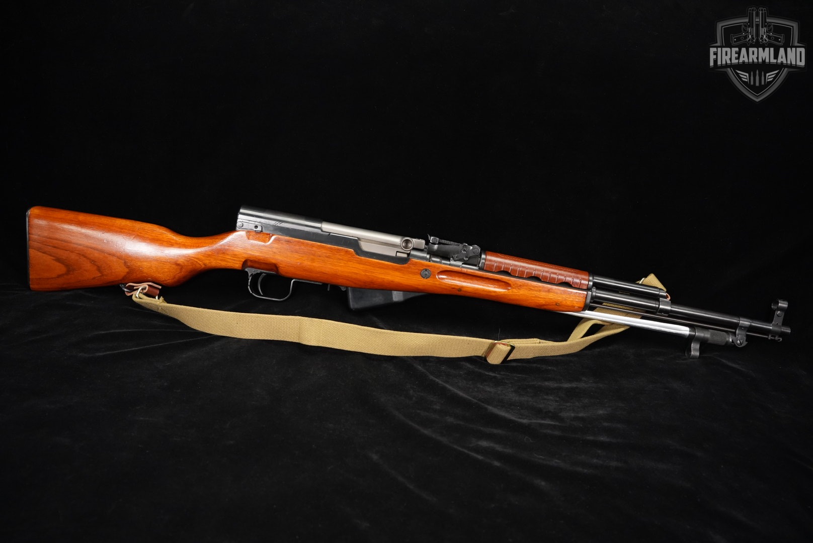 1978 Jianshe Arsenal Type 56 7.62x39 SKS 20.5" Blued & Hardwood-img-3