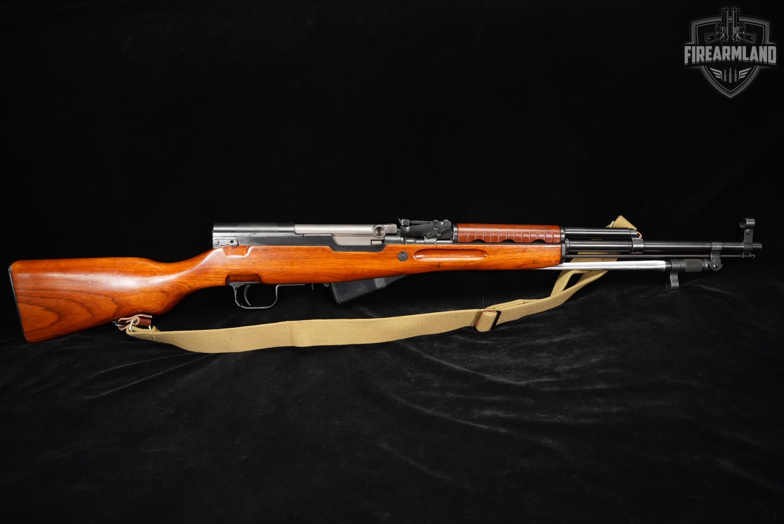 1978 Jianshe Arsenal Type 56 7.62x39 SKS 20.5" Blued & Hardwood-img-4
