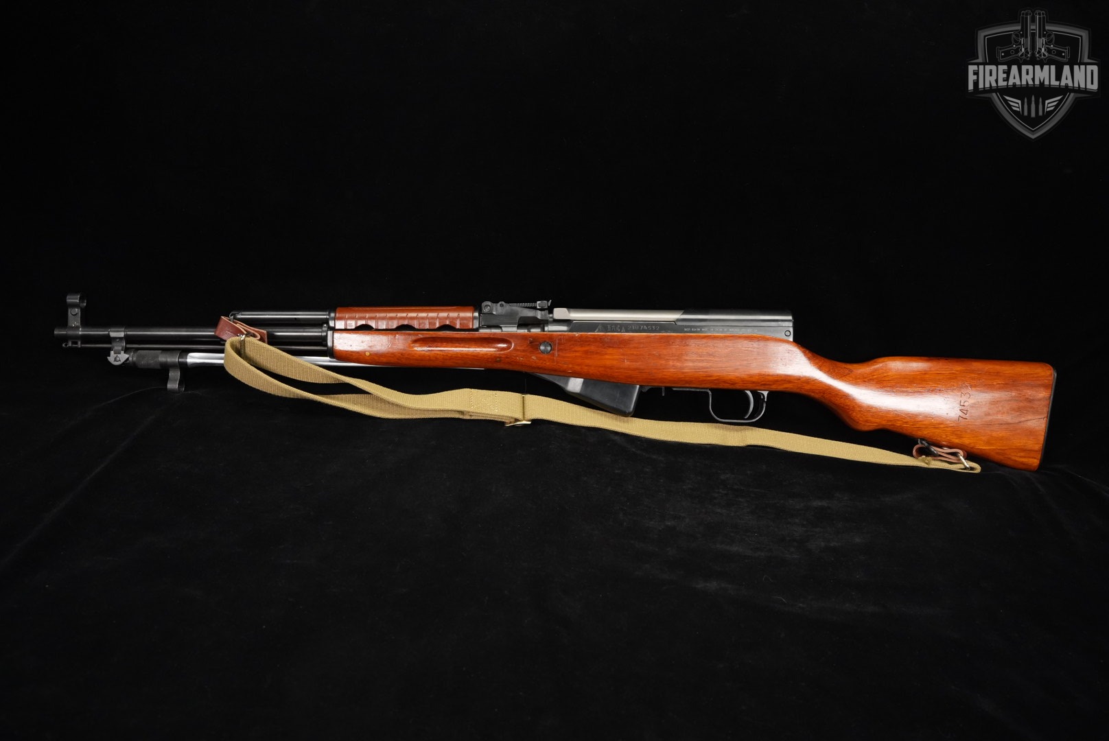 1978 Jianshe Arsenal Type 56 7.62x39 SKS 20.5" Blued & Hardwood-img-7