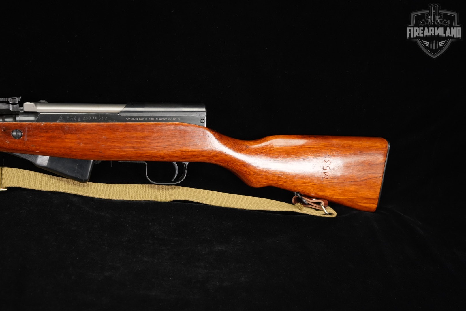 1978 Jianshe Arsenal Type 56 7.62x39 SKS 20.5" Blued & Hardwood-img-9