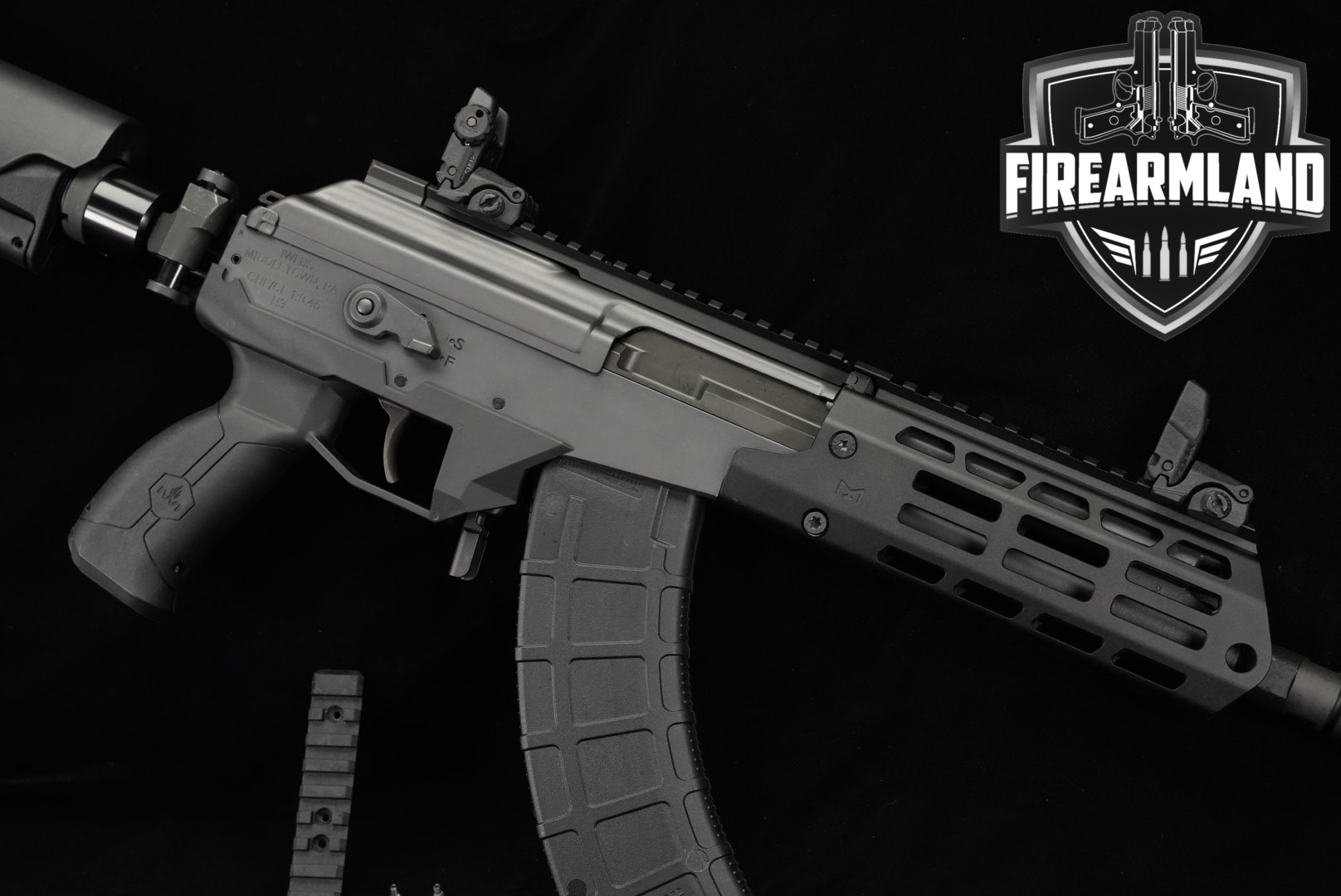 Israel Weapon Industries (IWI) Galil ACE SAR Gen II, SBR 7.62x39 Black in Very Good Condition Thumbnail