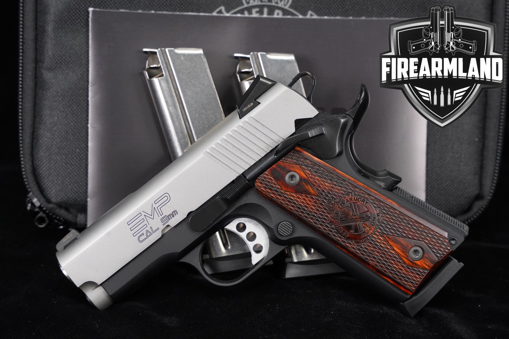 Springfield Armory 1911 EMP Lightweight Compact, CA Compliant 9mm 3" +3MAGS