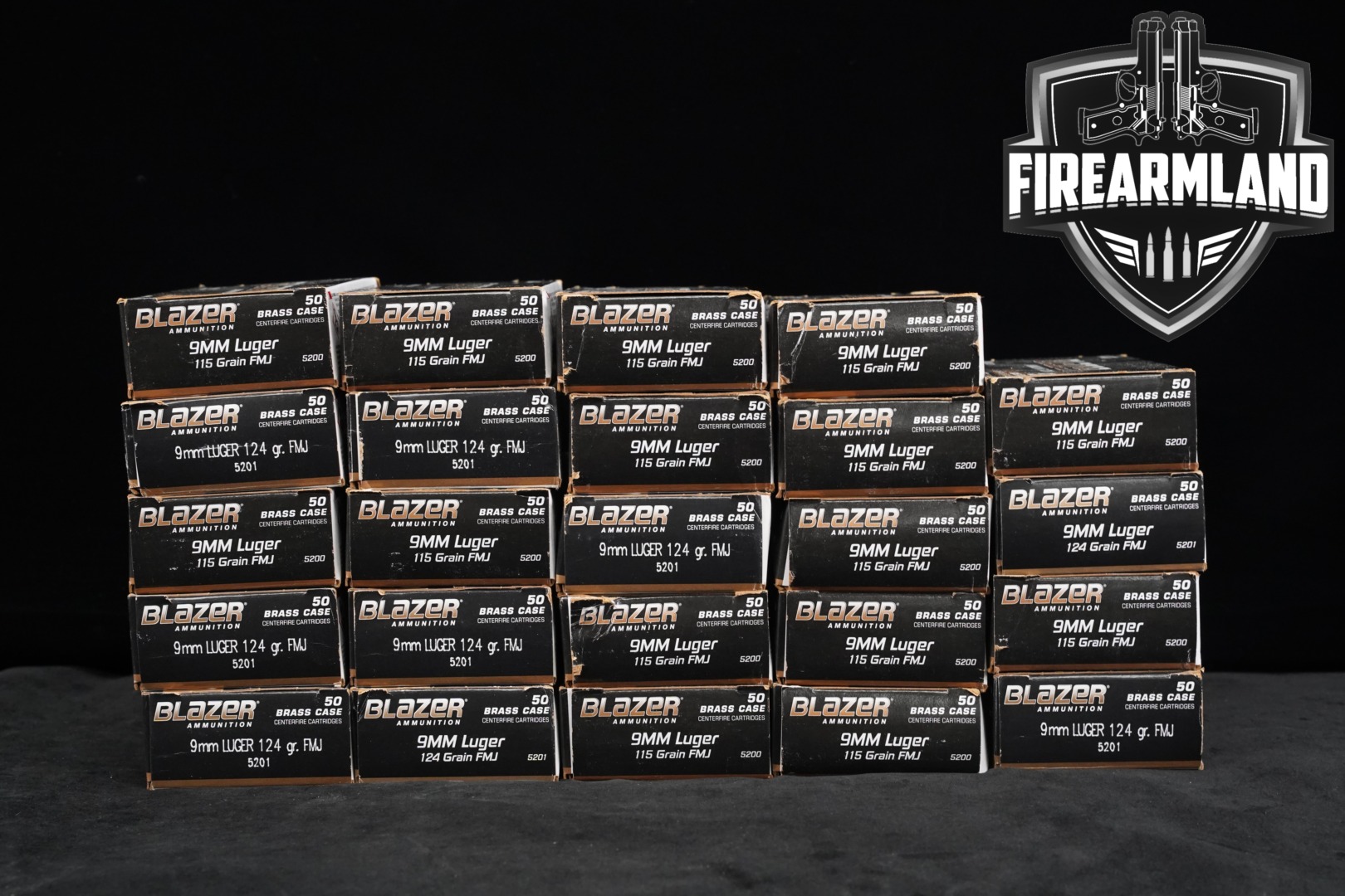 Blazer 9MM Ammo 9mm Luger in New - Old Stock Condition Thumbnail