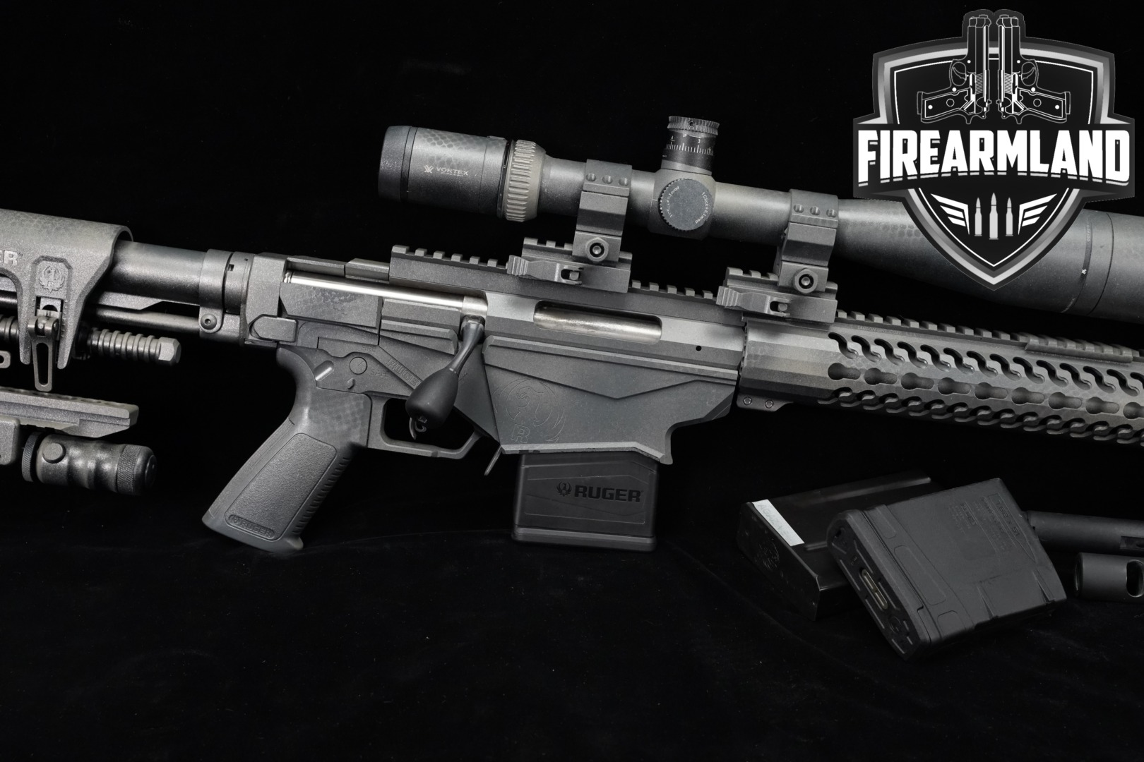 Sturm Ruger Precision Rifle Gen 1 .308 Win. Black in Good Condition Thumbnail