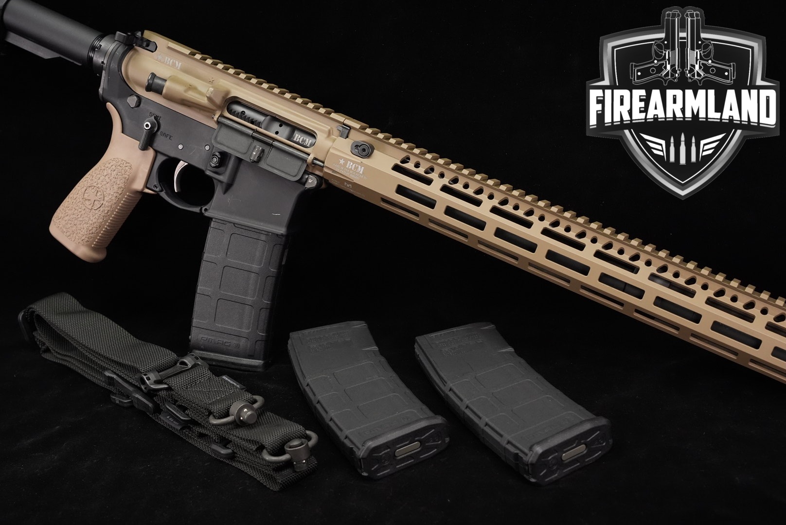 Bravo Company Model BCM4 5.56 NATO AR-15 AR15 16" BCM-4 Milspec +3 MAGS-img-0