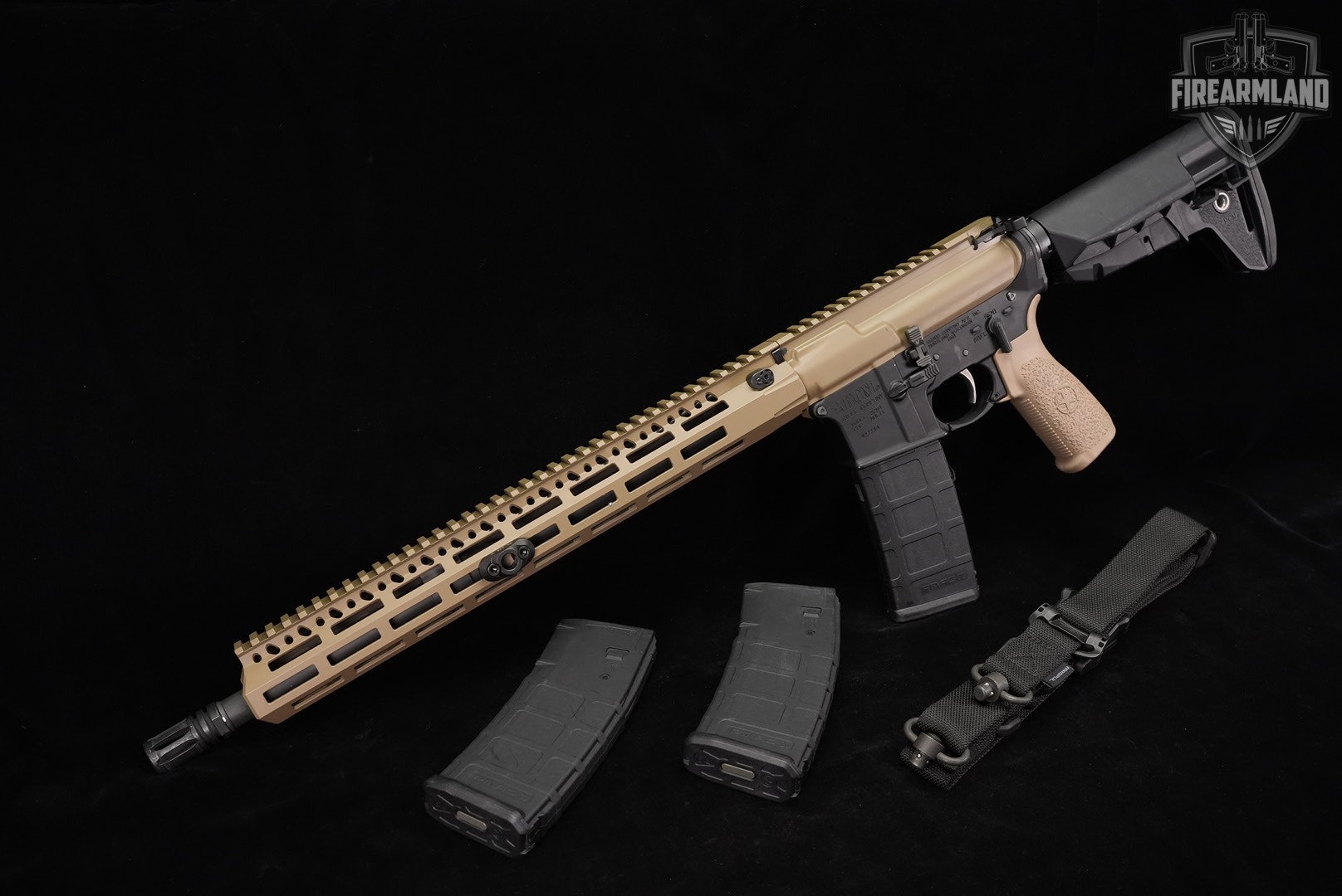 Bravo Company Model BCM4 5.56 NATO AR-15 AR15 16" BCM-4 Milspec +3 MAGS-img-2