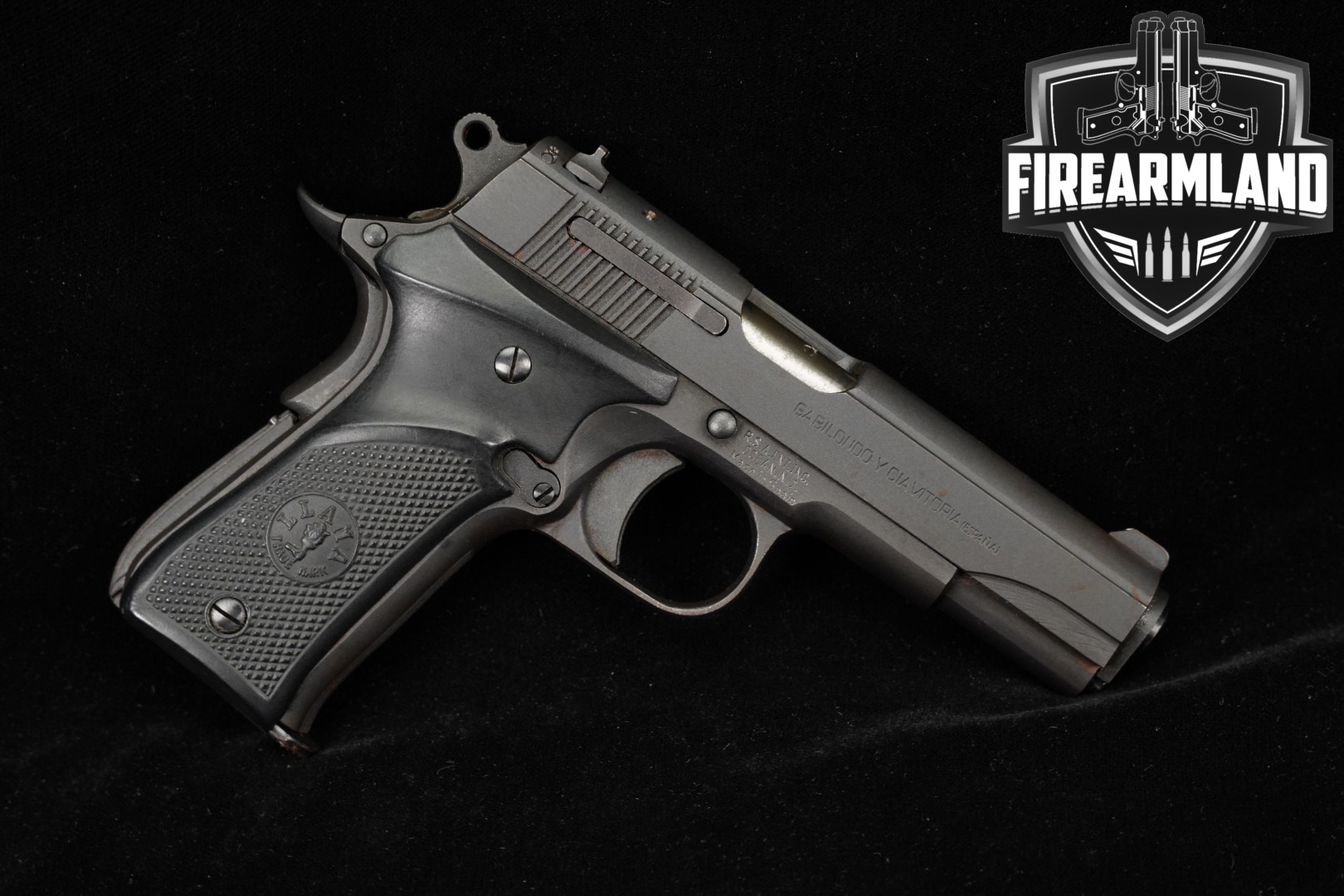 DISCONTINUED Llama Micro Max 380 ACP 1911 3.75" Blued-img-0