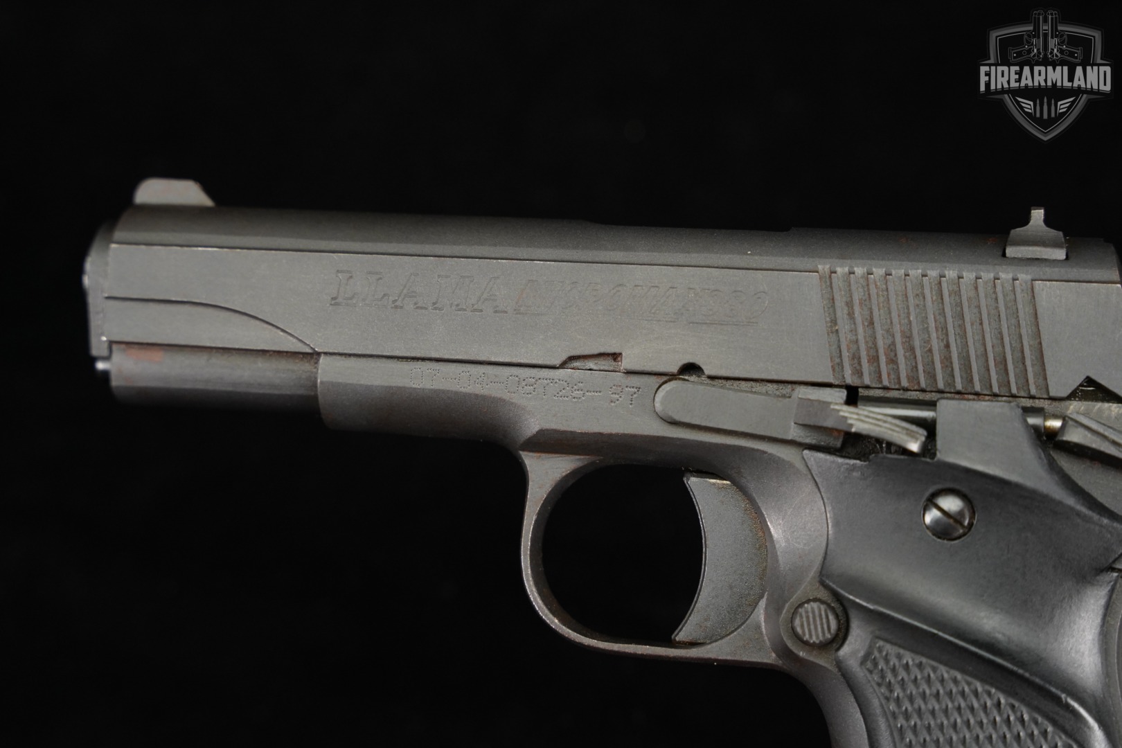 DISCONTINUED Llama Micro Max 380 ACP 1911 3.75" Blued-img-13