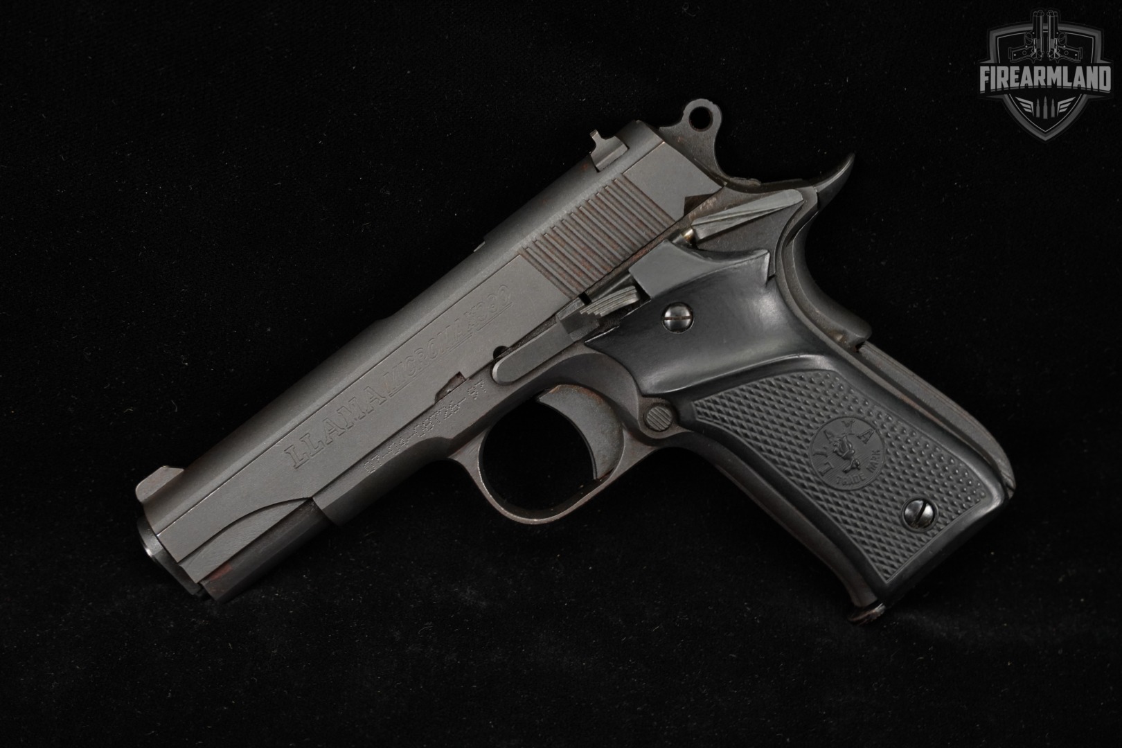 DISCONTINUED Llama Micro Max 380 ACP 1911 3.75" Blued-img-2