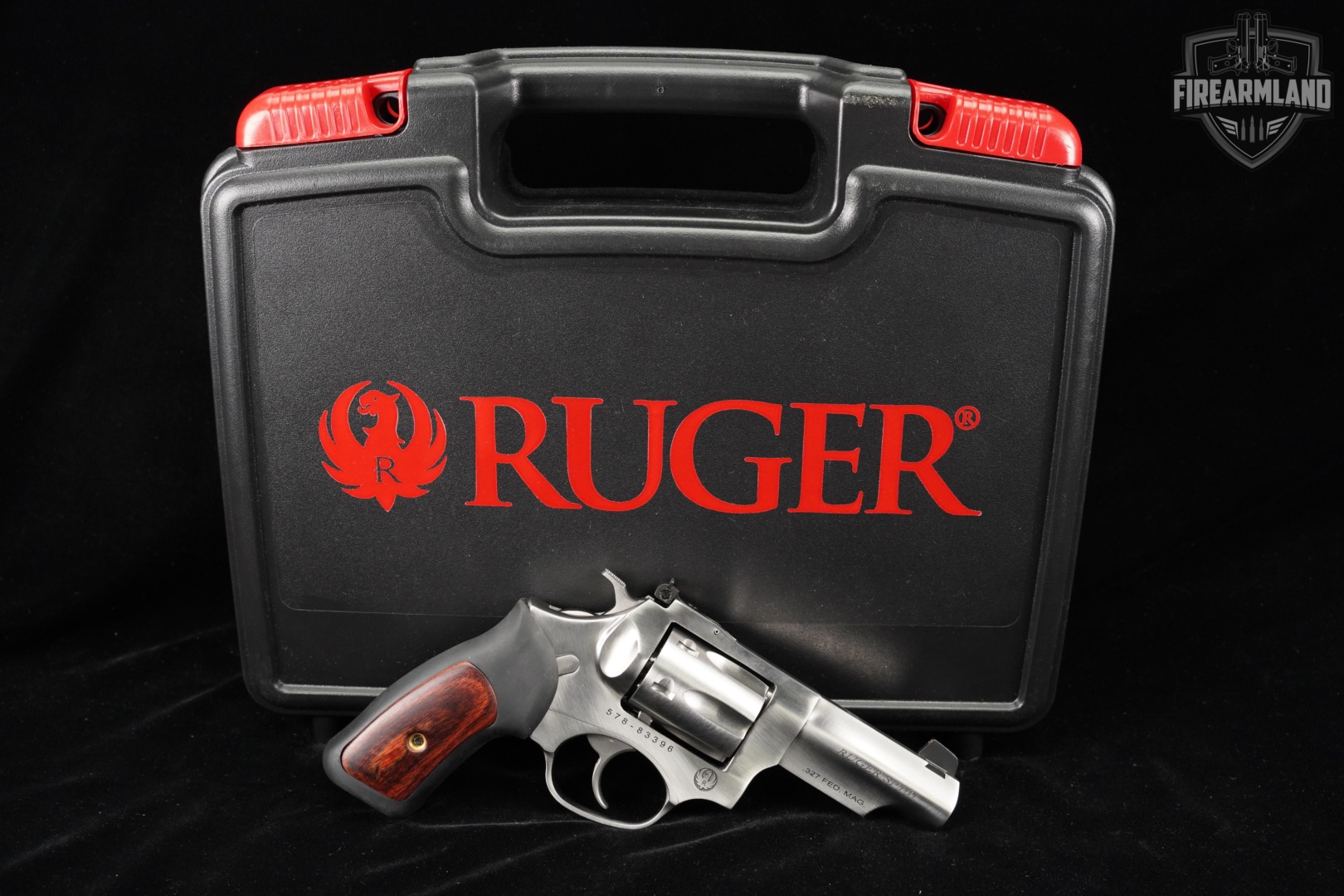 Ruger SP101 327 Federal Magnum 3" Satin Stainless SP 101 +ORIG CASE-img-2