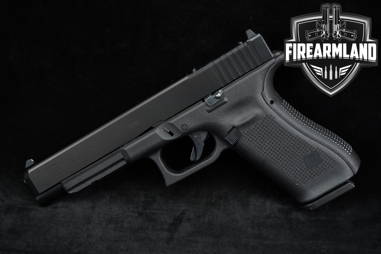Glock G34 Gen5 MOS 9mm Luger Black in Very Good Condition Thumbnail