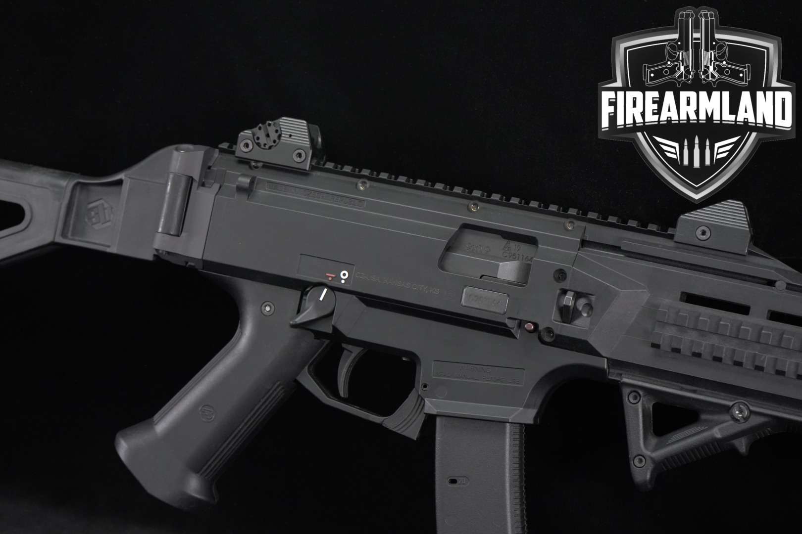 CZ Scorpion EVO 3 S1 Pistol 9mm Luger Black in Very Good Condition Thumbnail
