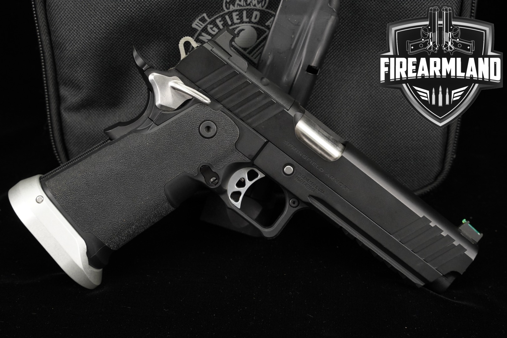 Springfield Armory 1911 DS Prodigy AOS 9mm Luger Black in Very Good Condition Thumbnail