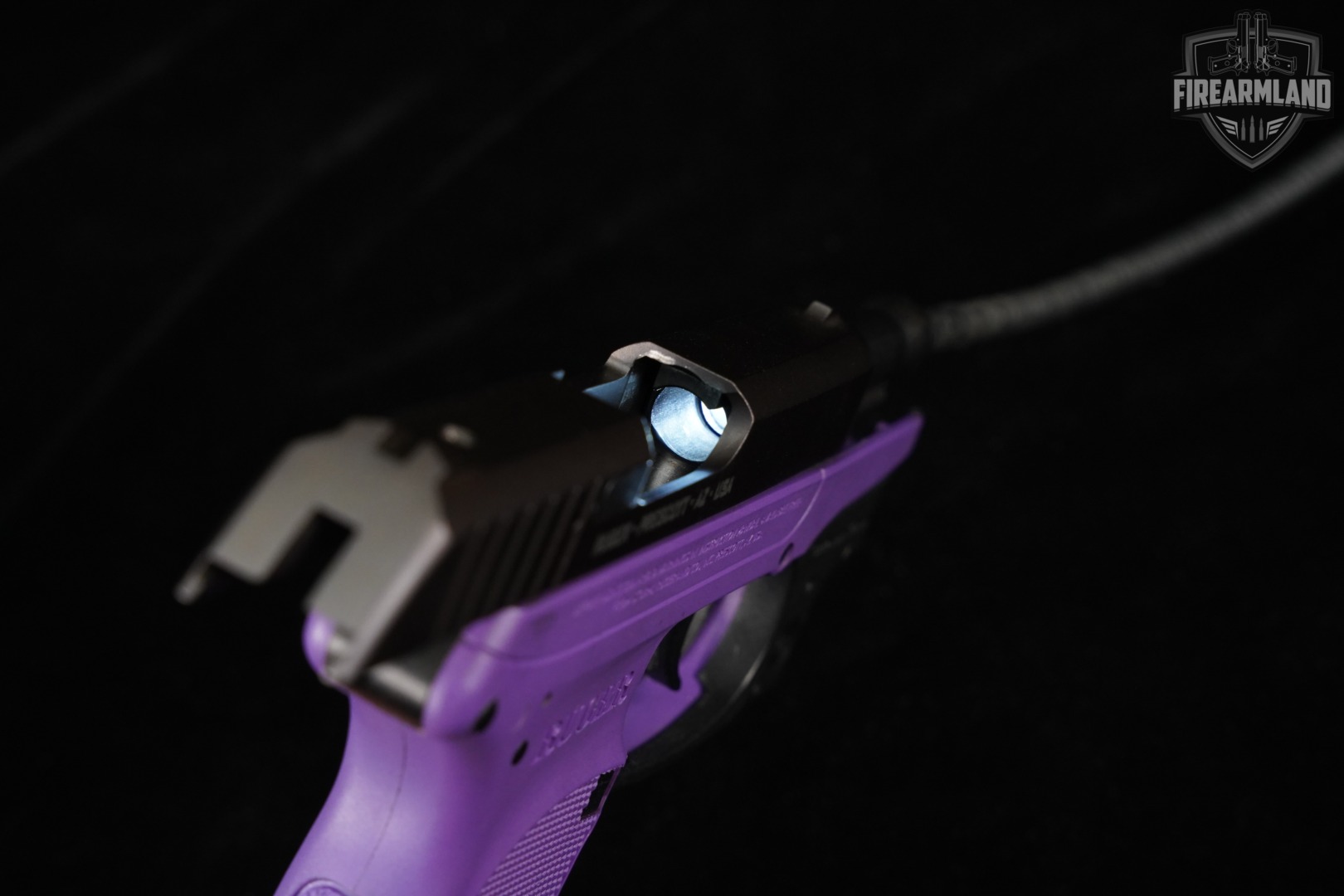 Ruger LCP Gen 1 380 ACP 2.75" Purple +2 MAGS, ORIG BOX & CT LASERGUARD-img-10