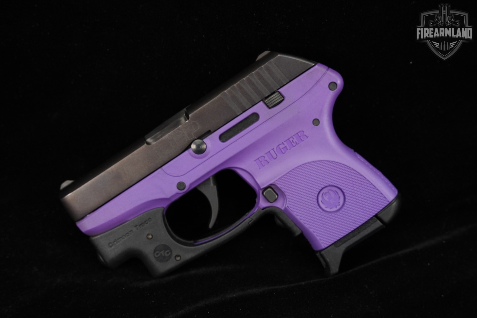 Ruger LCP Gen 1 380 ACP 2.75" Purple +2 MAGS, ORIG BOX & CT LASERGUARD-img-5