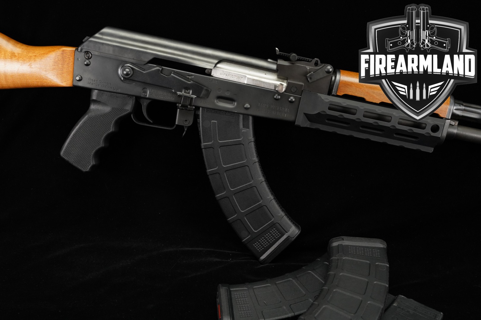 Zastava Arms NPAPM70 7.62x39 16.3 M70 N-PAP ZPAP AKM AK47 AK-47 CAI +4 MAGS-img-0