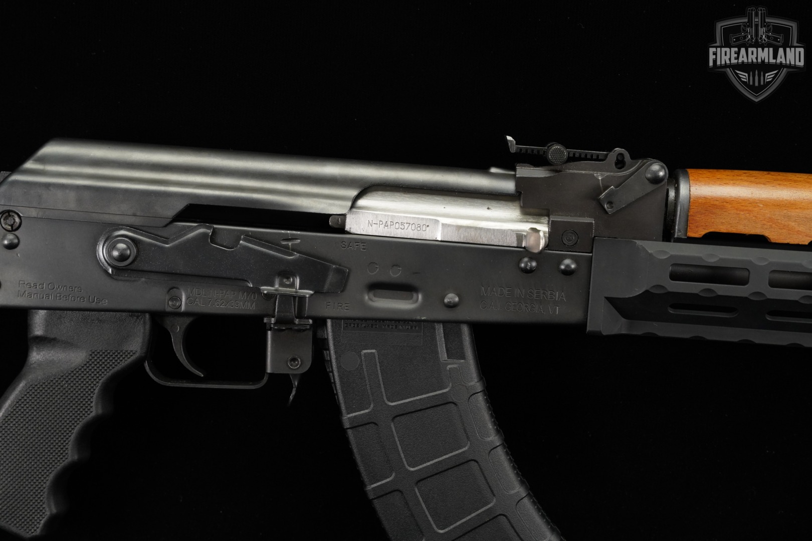 Zastava Arms NPAPM70 7.62x39 16.3 M70 N-PAP ZPAP AKM AK47 AK-47 CAI +4 MAGS-img-4