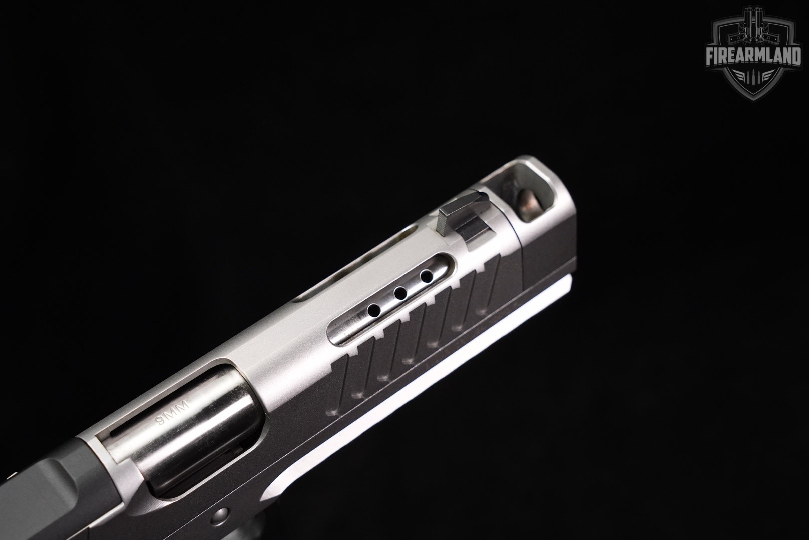 BUL Armory SAS II TAC COMP 9mm OR 5" 1911 2011 PORT +4 MAGS & ORIG BOX-img-13