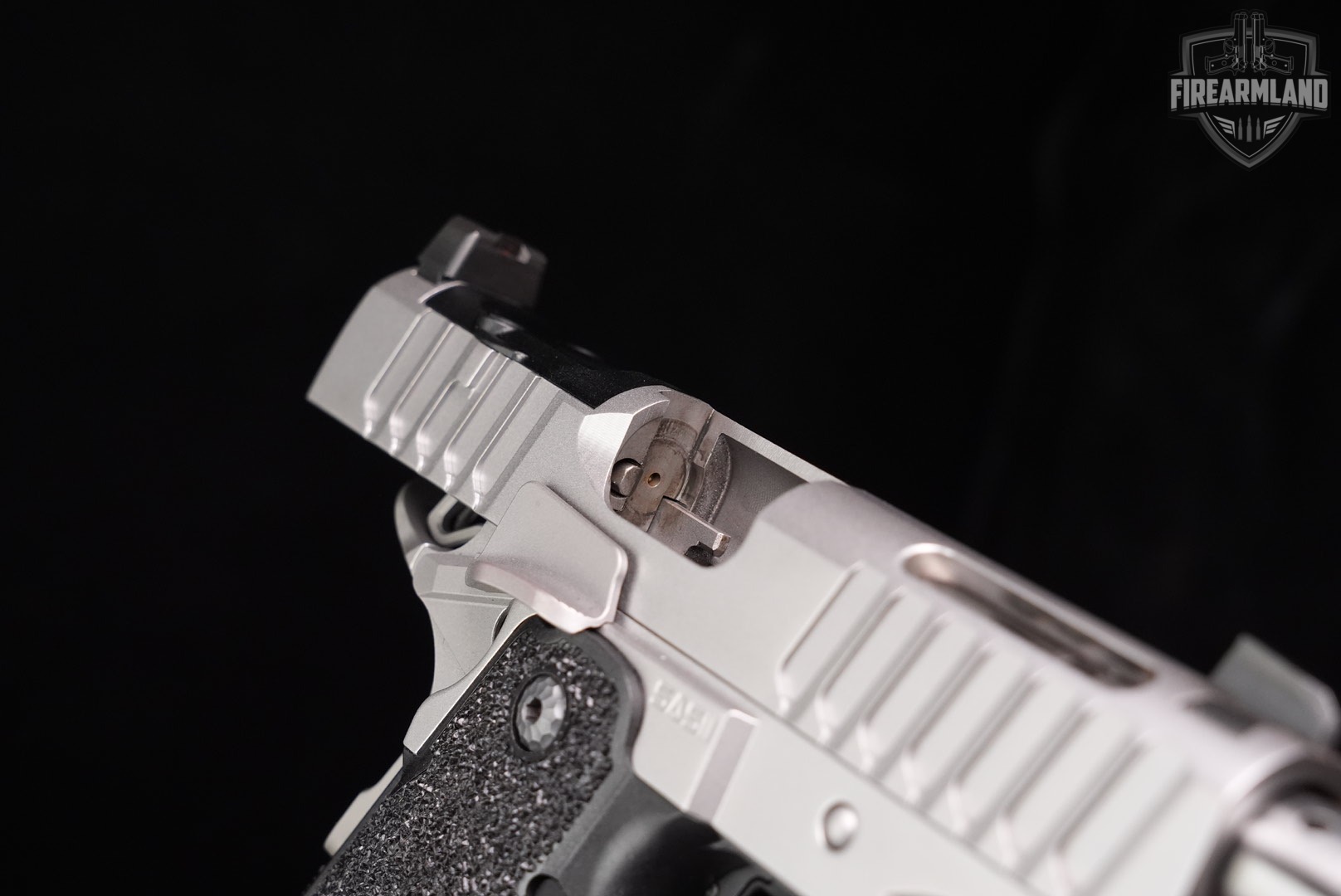 BUL Armory SAS II TAC COMP 9mm OR 5" 1911 2011 PORT +4 MAGS & ORIG BOX-img-16