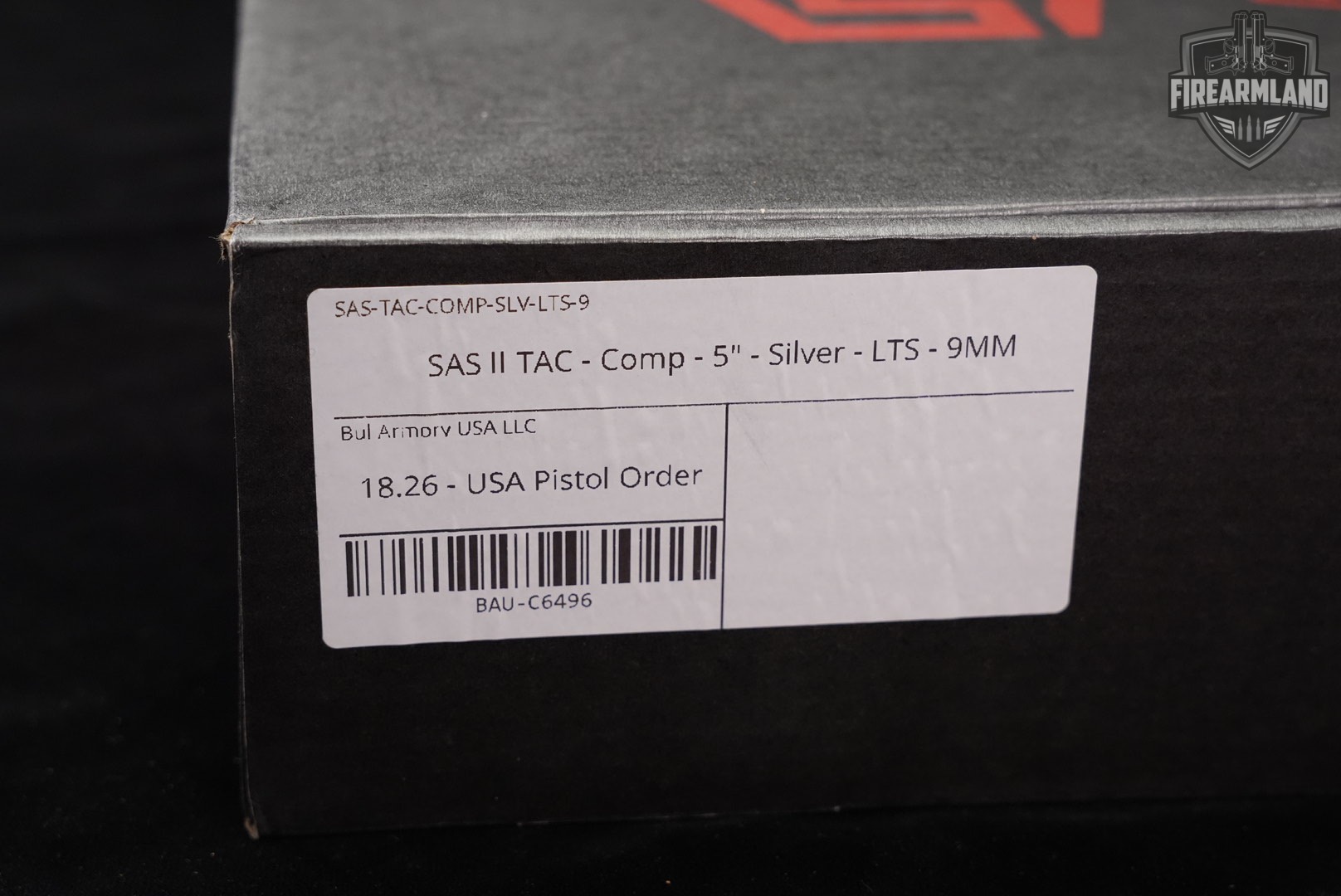BUL Armory SAS II TAC COMP 9mm OR 5" 1911 2011 PORT +4 MAGS & ORIG BOX-img-20