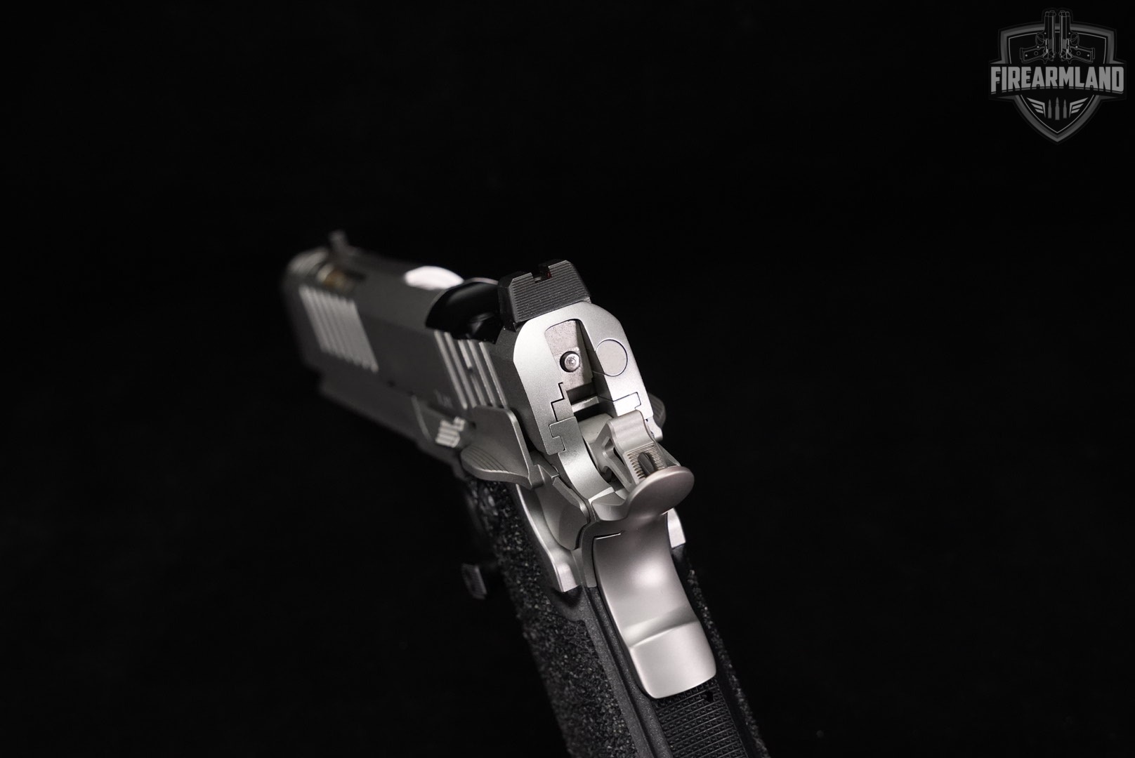 BUL Armory SAS II TAC COMP 9mm OR 5" 1911 2011 PORT +4 MAGS & ORIG BOX-img-6