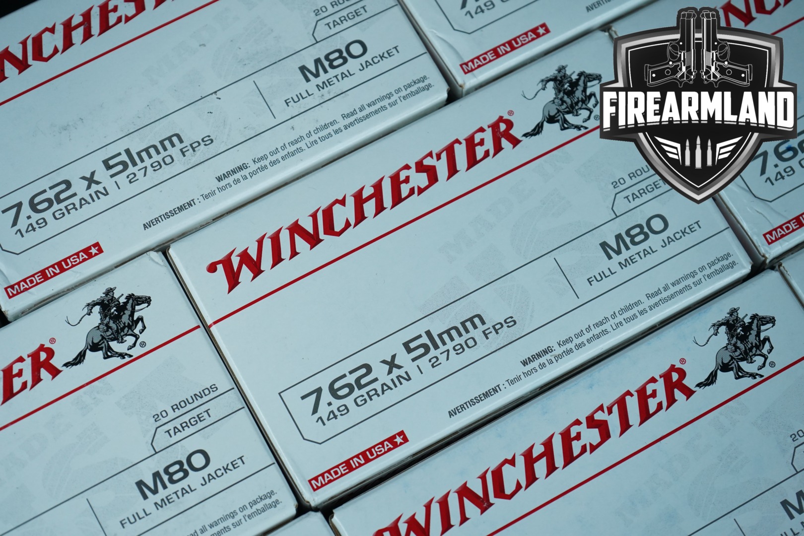 Winchester Repeating Arms M80 7.62mm NATO (7.62x51) in New - Old Stock Condition Thumbnail