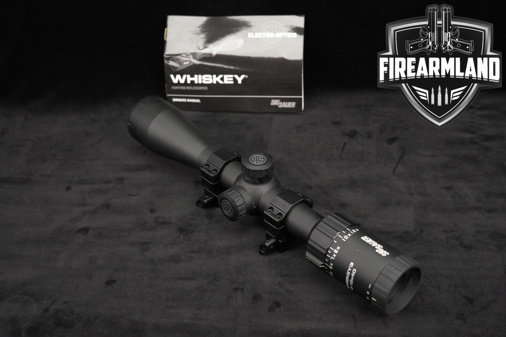 Sig Sauer Whiskey3 4-12x40 in Very Good Condition Thumbnail