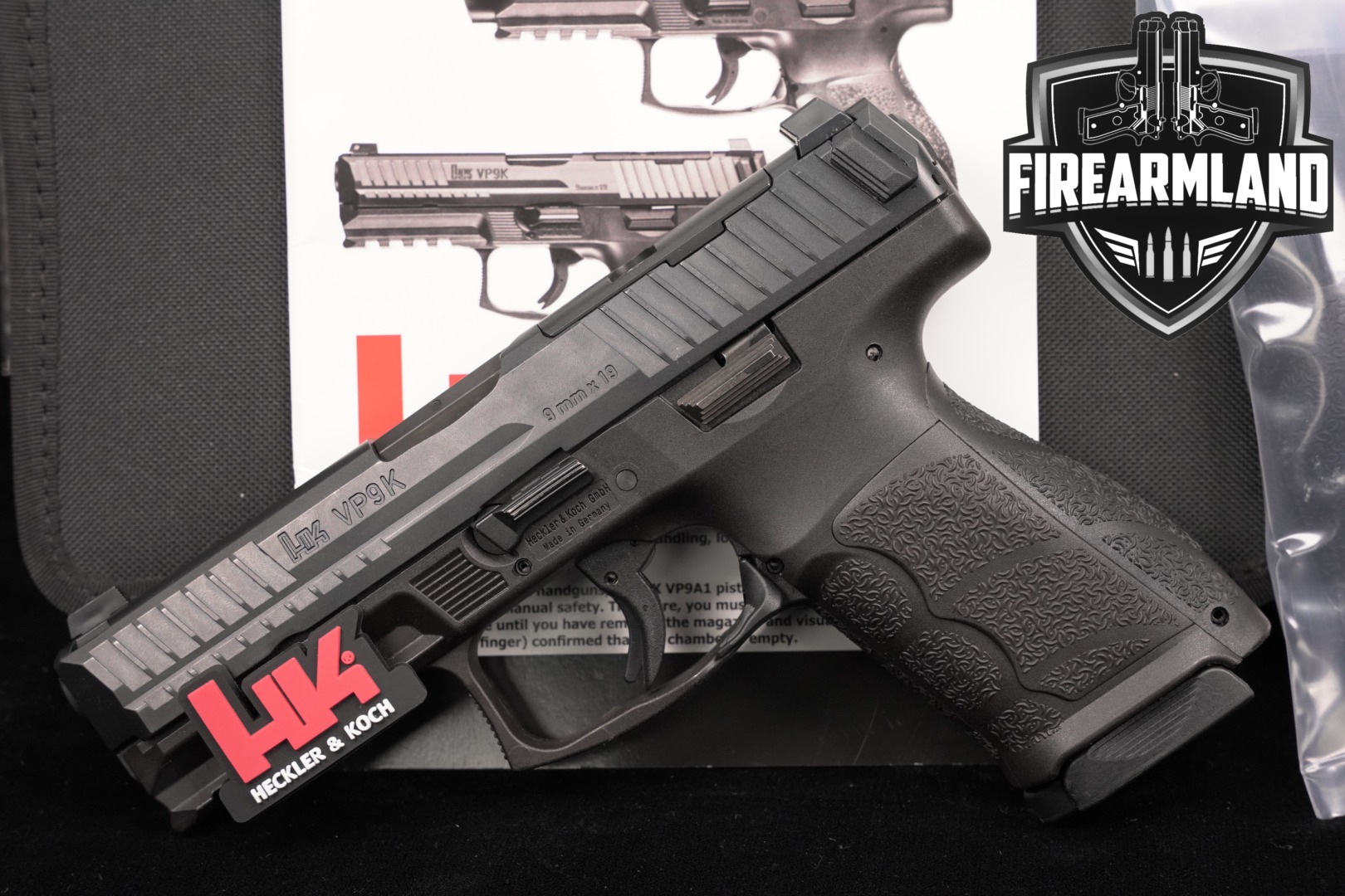 Heckler & Koch (H&K, HK) VP9 K A1 9mm Luger Black in Very Good Condition Thumbnail