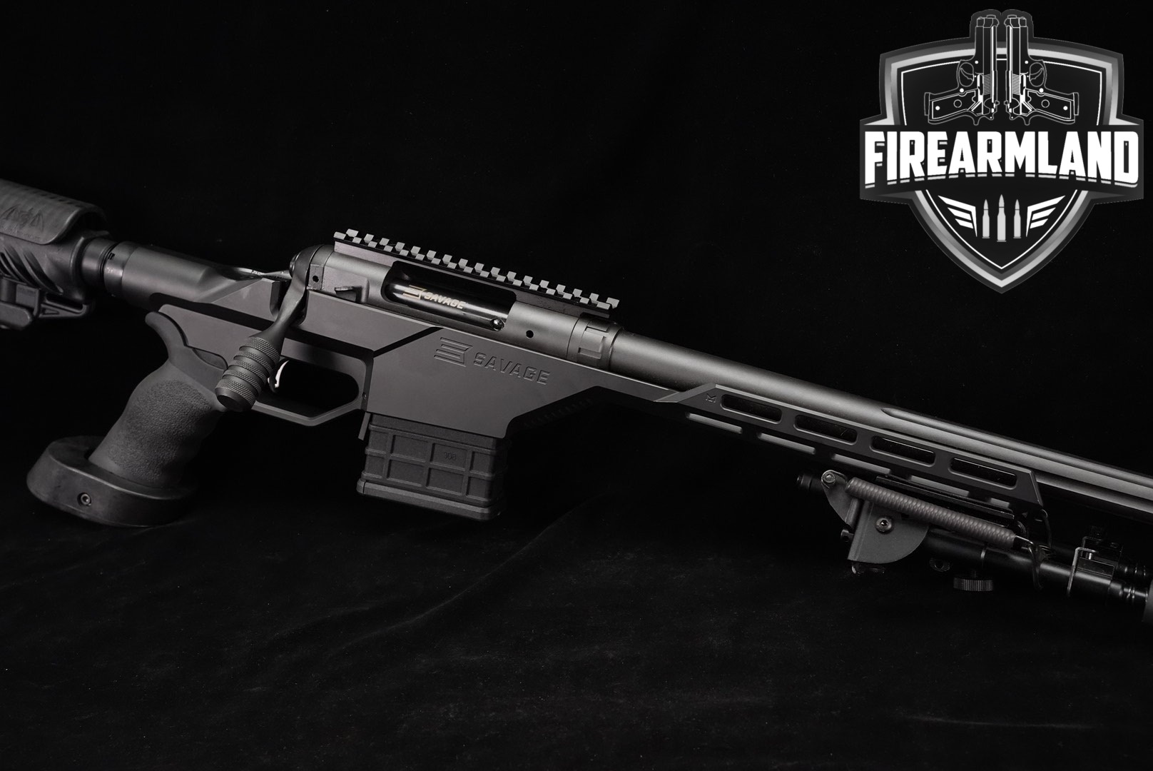 Savage Arms Model 10 BA Stealth 6.5 CM 24" M10 AccuTrigger M-LOK +BIPOD-img-0